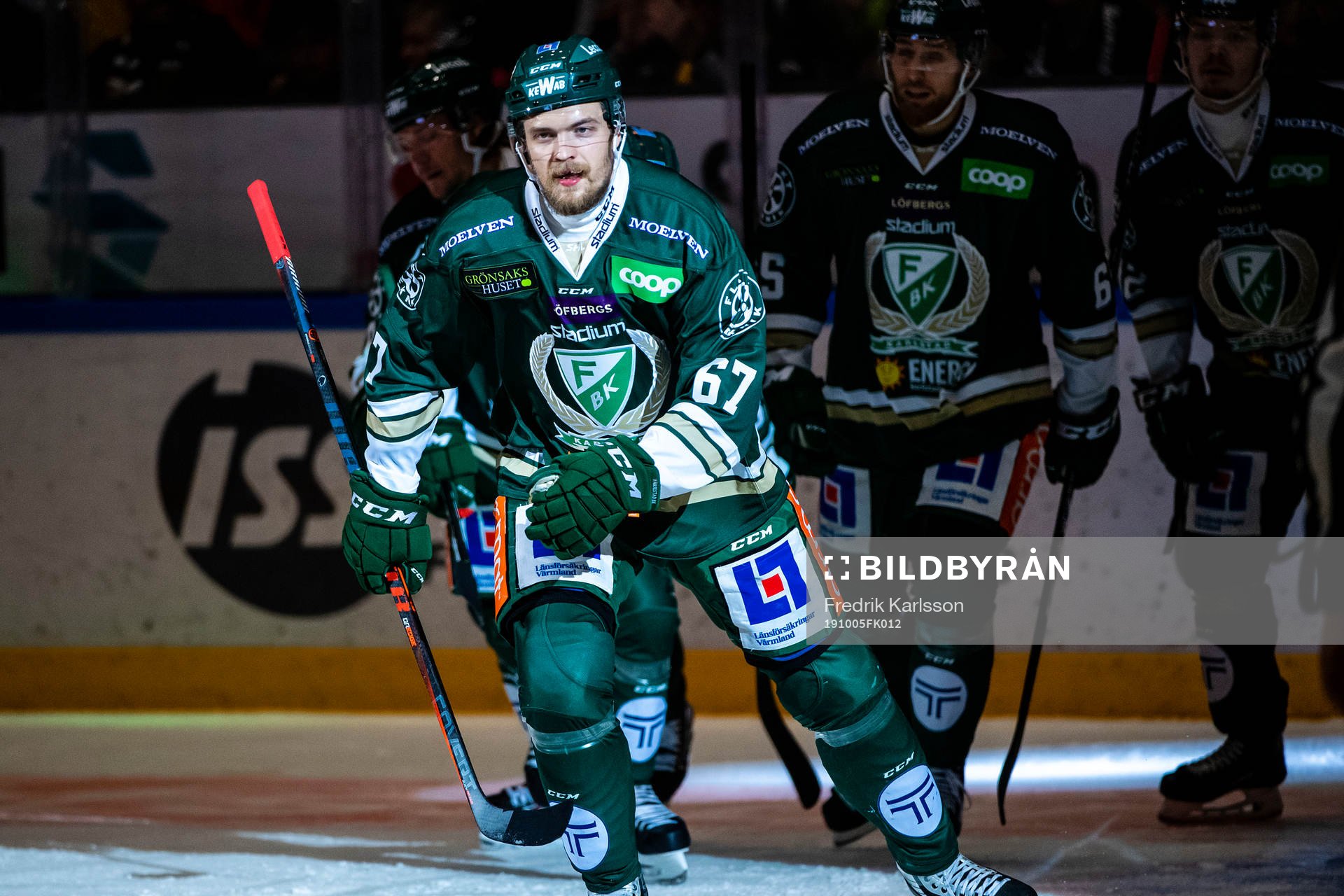 Färjestads Jamo Kärki jublar