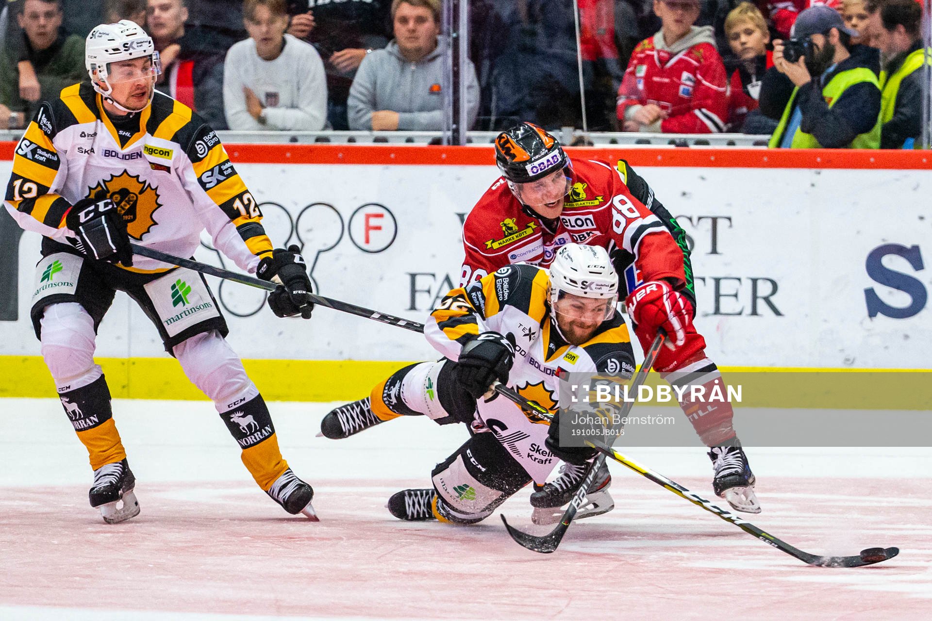 Skellefteås Arvid Lundberg och Örebros Joonas Rask