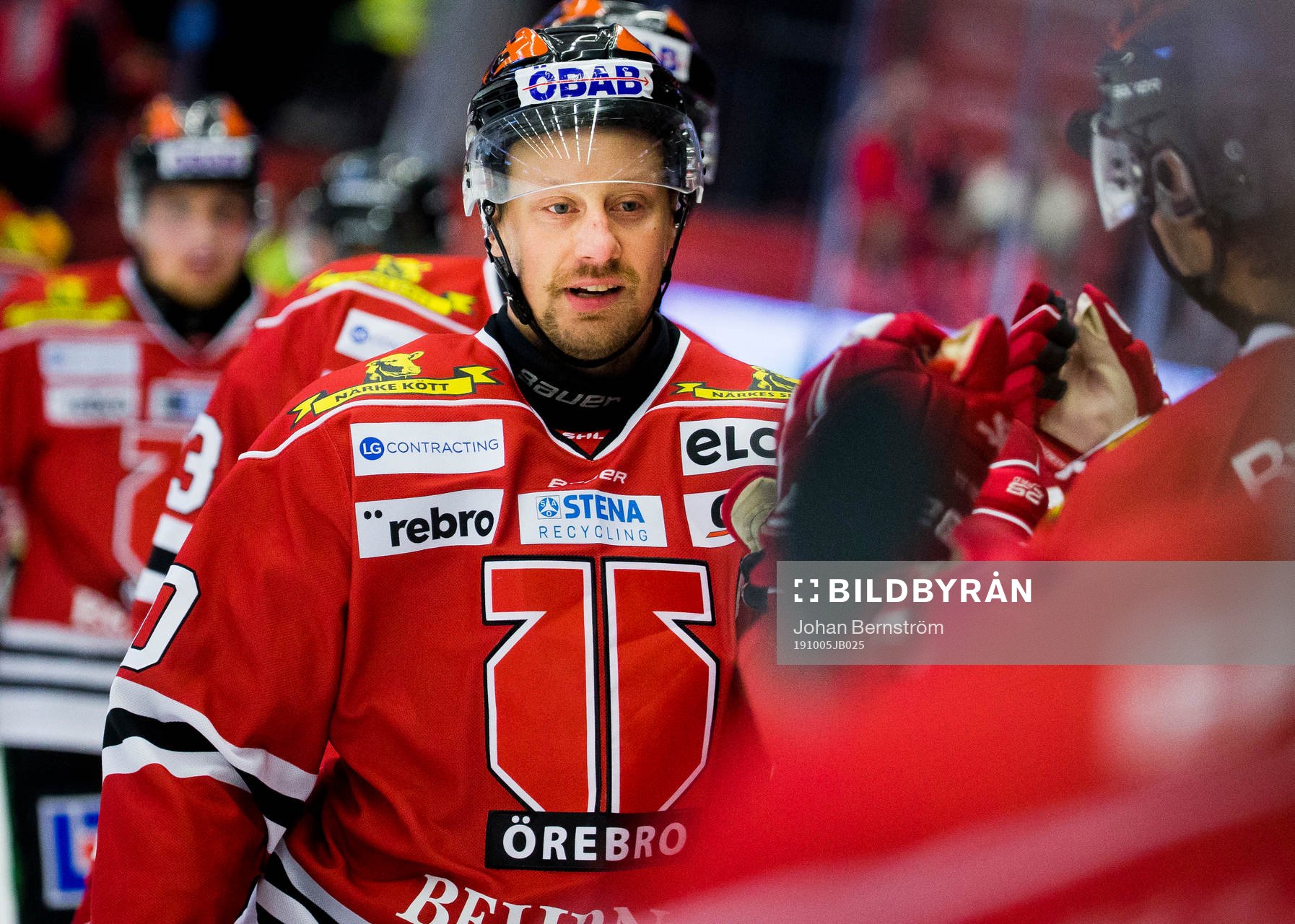 Örebros Marcus Weinstock jublar vid 2-0
