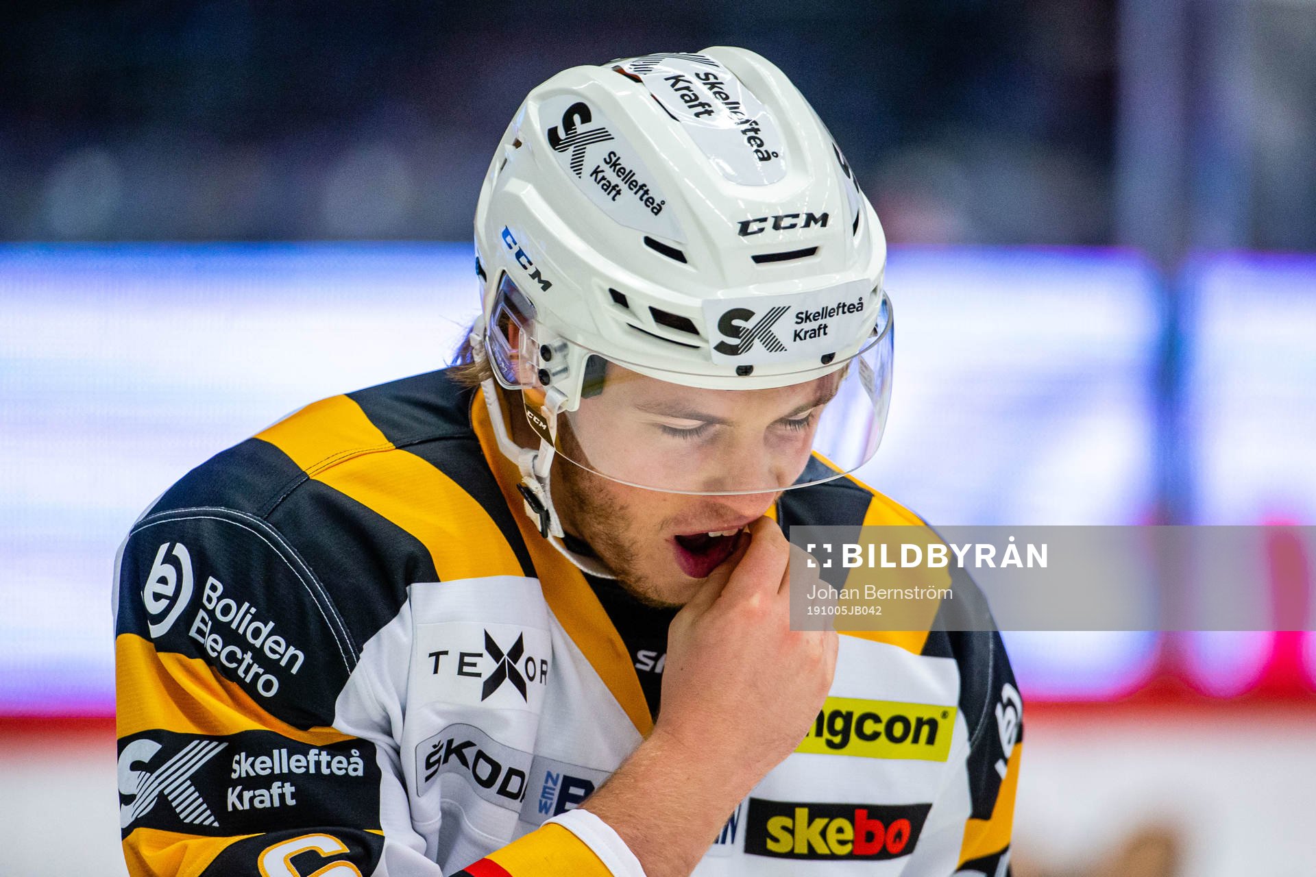 Skellefteås Rickard Hugg deppar