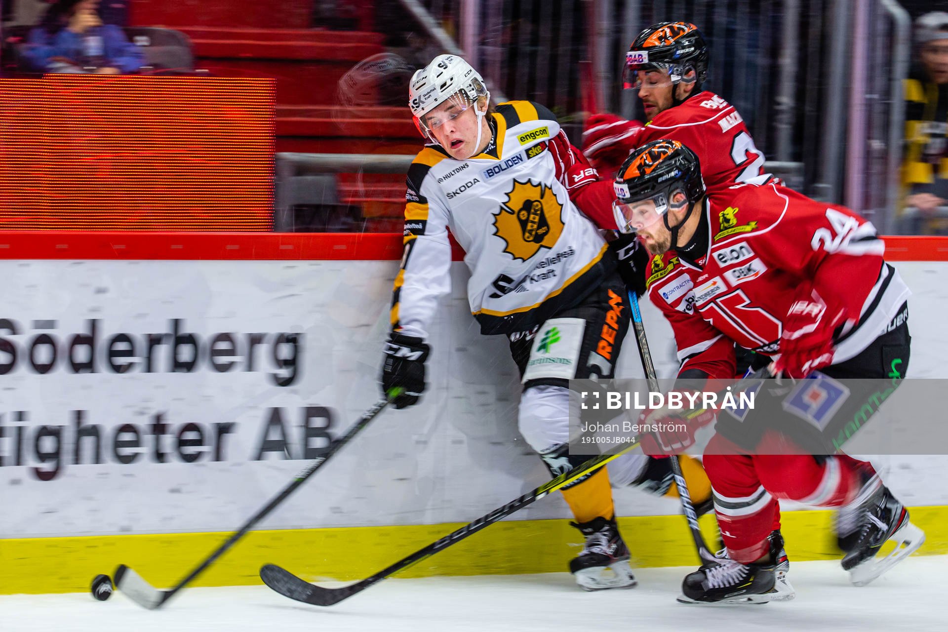 Skellefteås Jonatan Berggren och Örebros Aaron Irving
