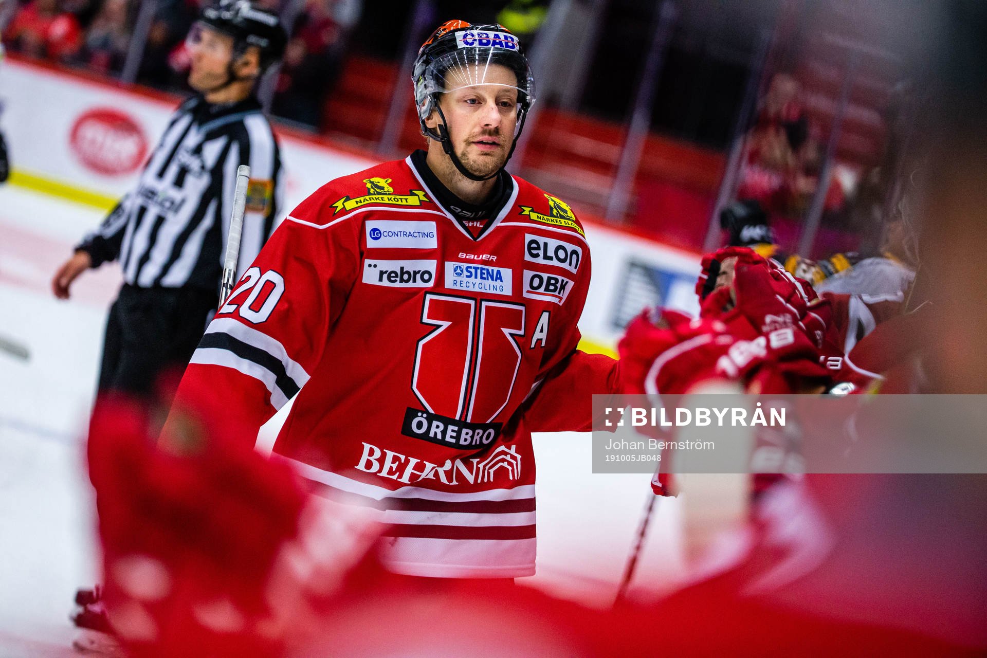 Örebros Marcus Weinstock jublar