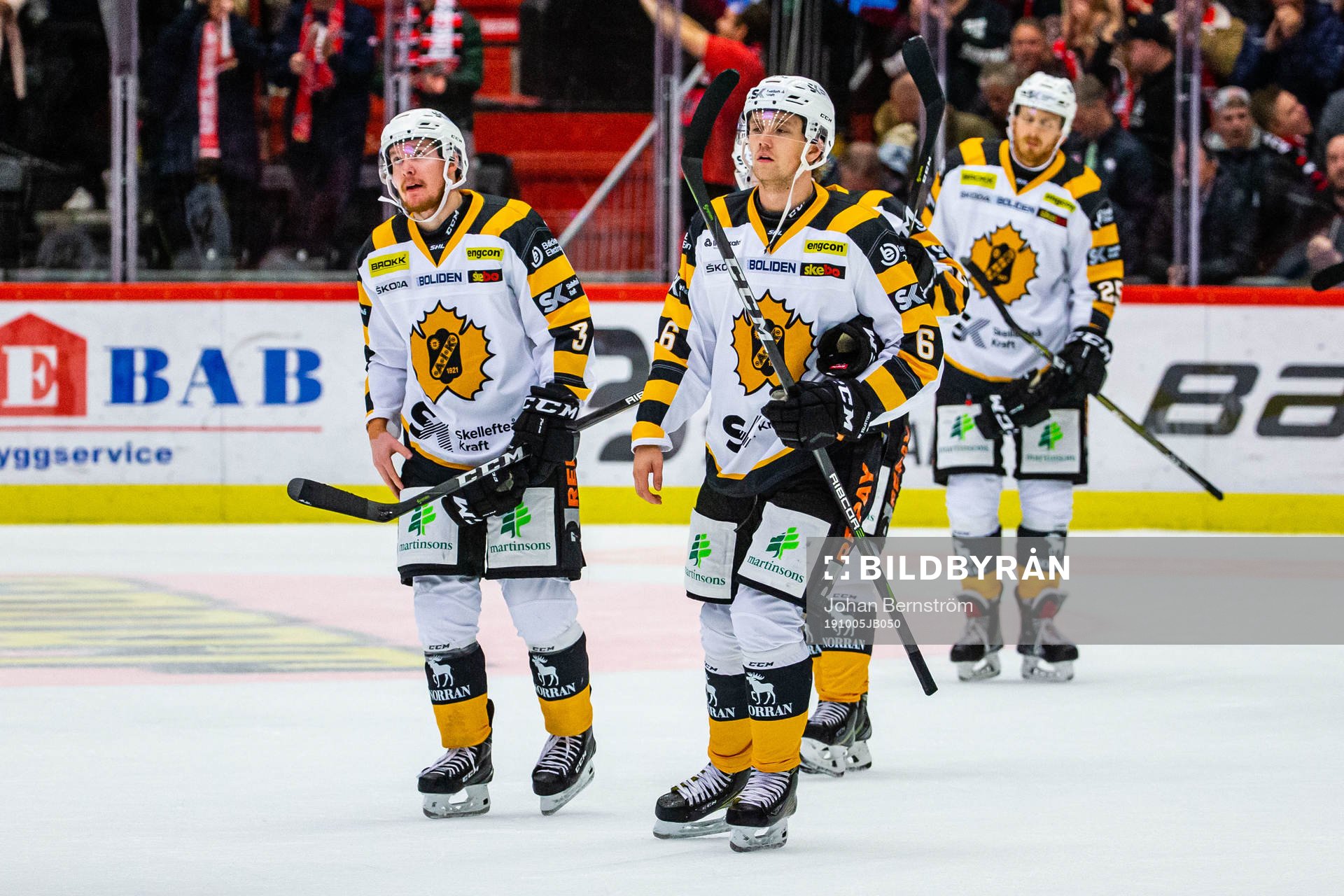 Skellefteås spelare deppar