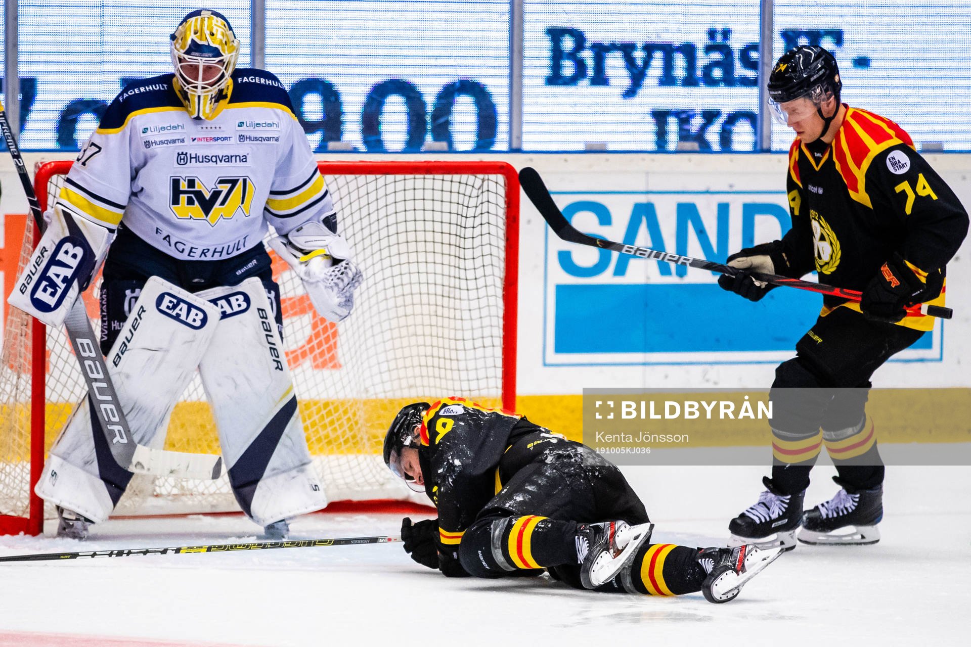 Brynäs Niclas Andersén har ont