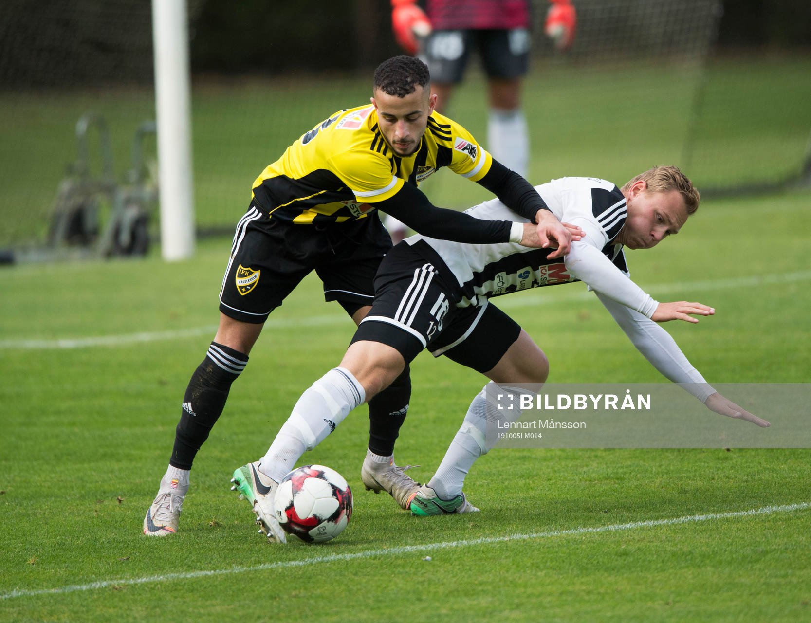 IFK Hässleholms Mohammed Hamdan i matchen i division 2