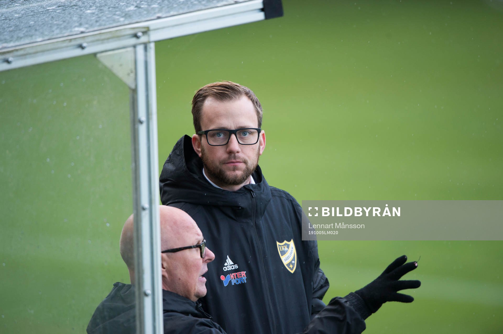 IFK Hässleholms Jonas Jönsson i matchen i division 2