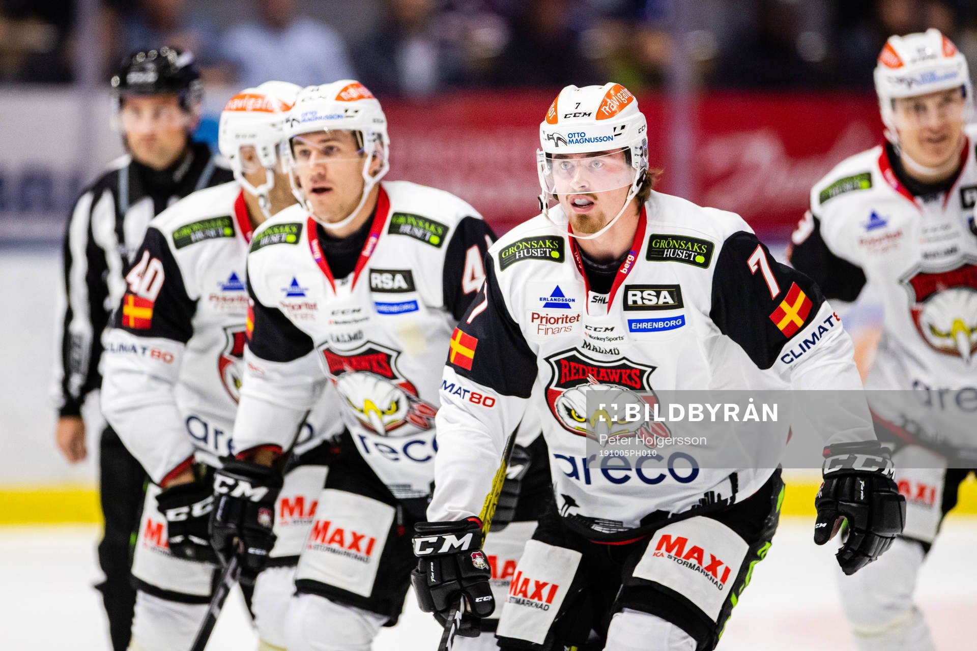 Malmö Redhawks Marcus Björk jublar