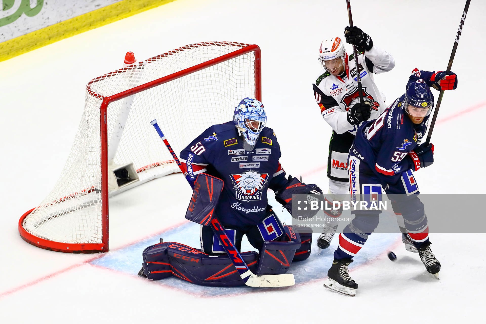 Linköpings målvakt Jonas Gustavsson , Anton Mylläri