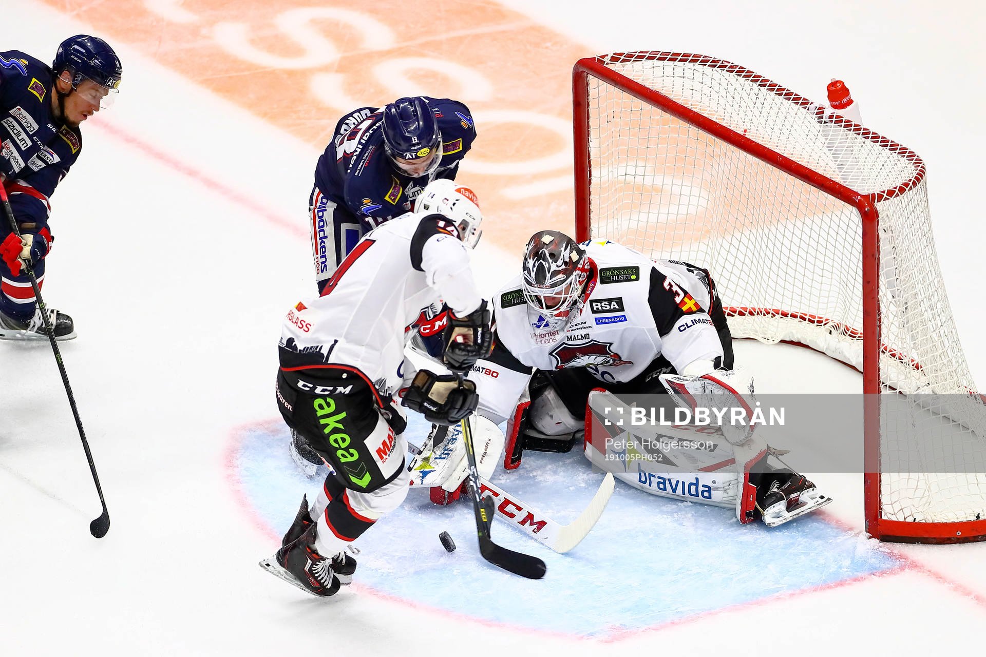 Malmö Redhawks målvakt Lars Volden