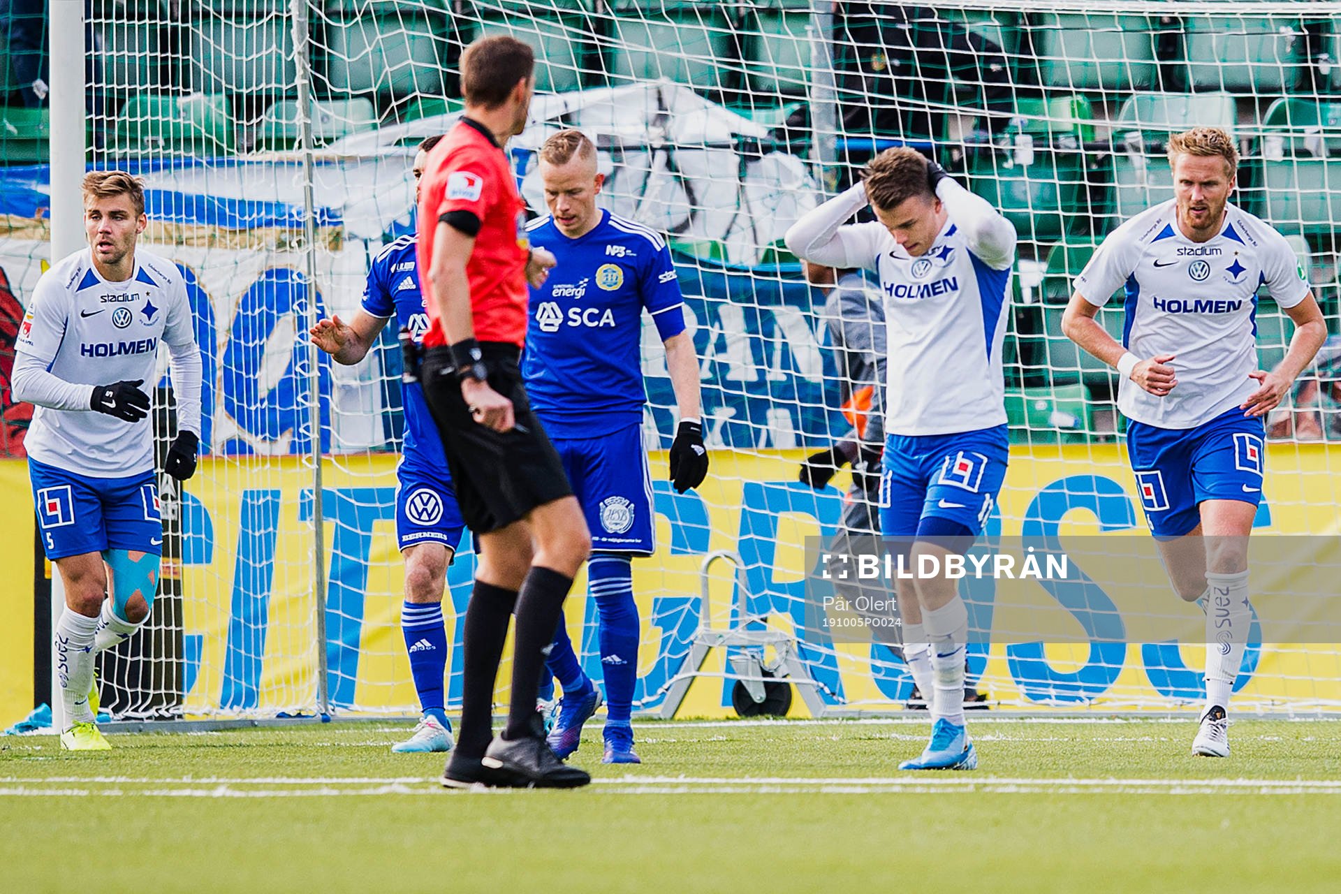 IFK Norrköpings Christoffer Nyman, Simon Skrabb och Kasper