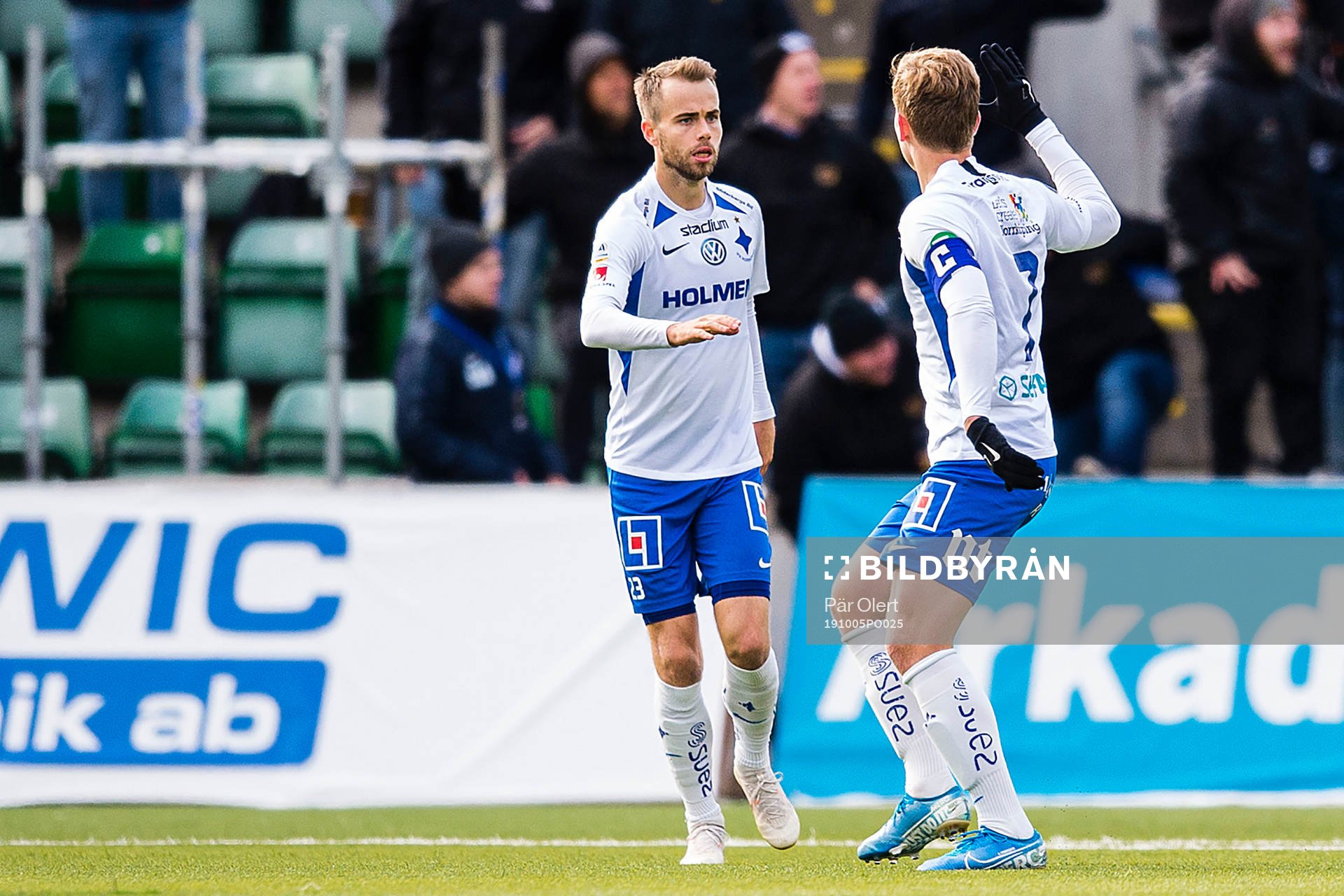 IFK Norrköpings Alexander Fransson och Andreas Blomqvist