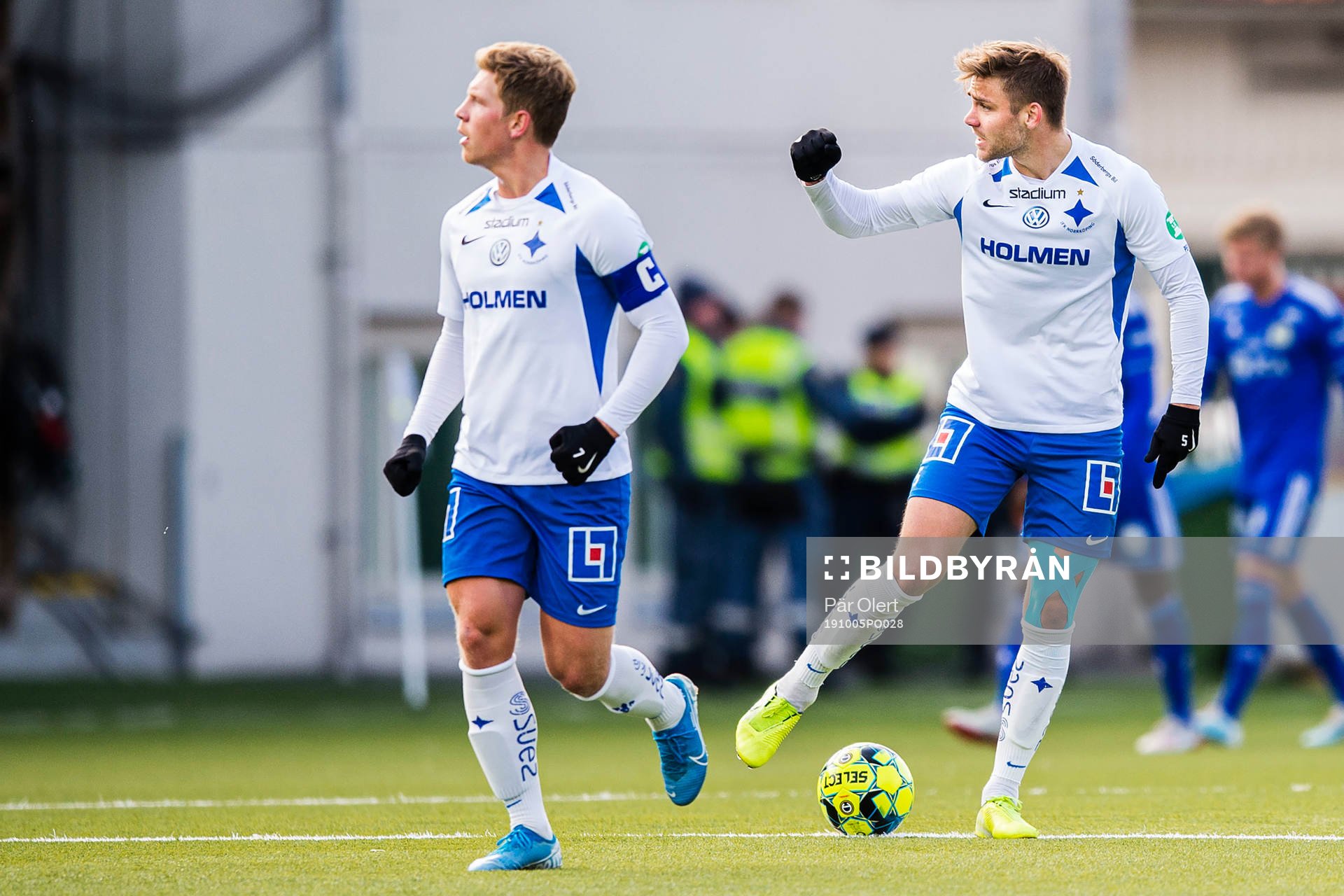 IFK Norrköpings Christoffer Nyman jublar