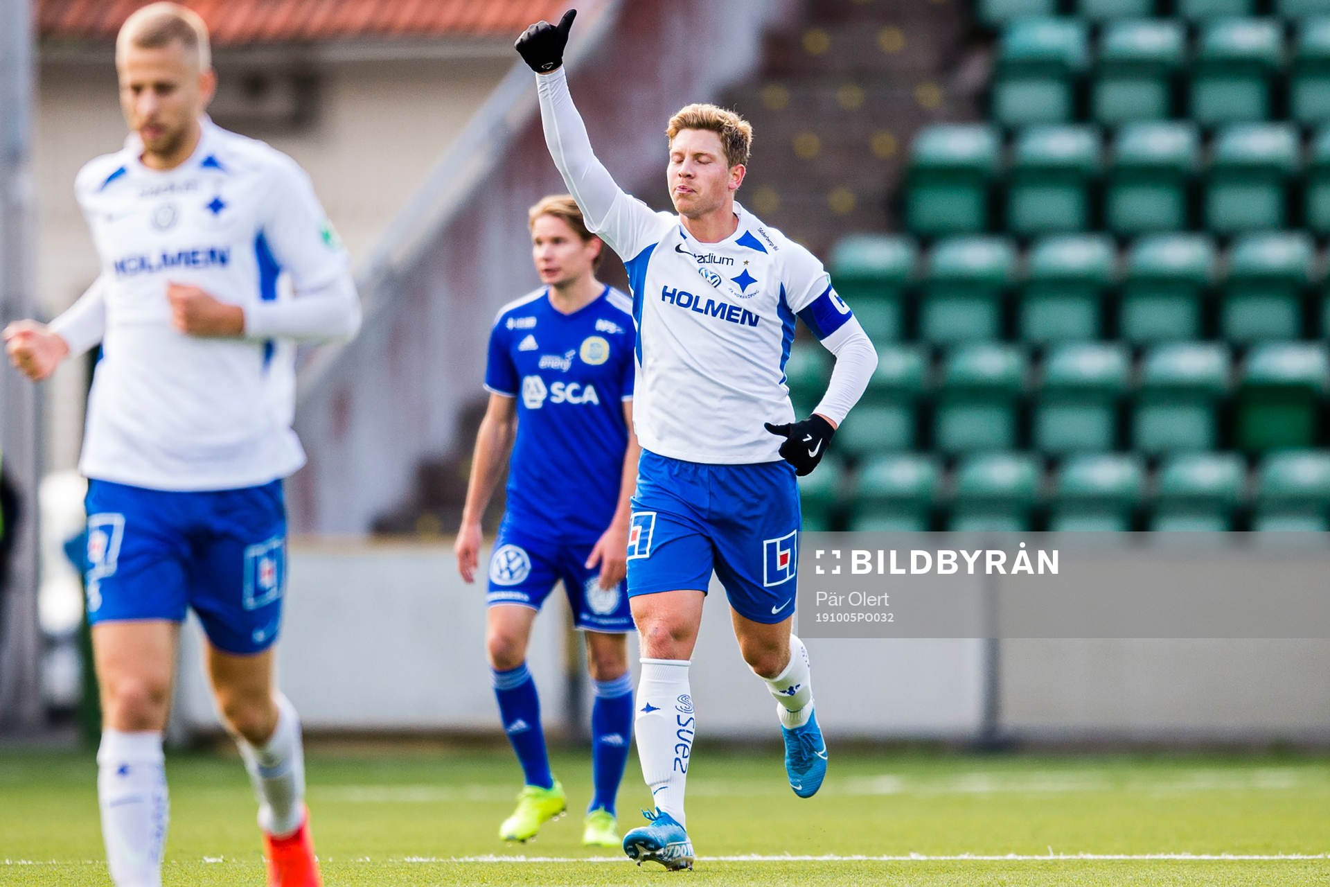 IFK Norrköpings Alexander Fransson jublar
