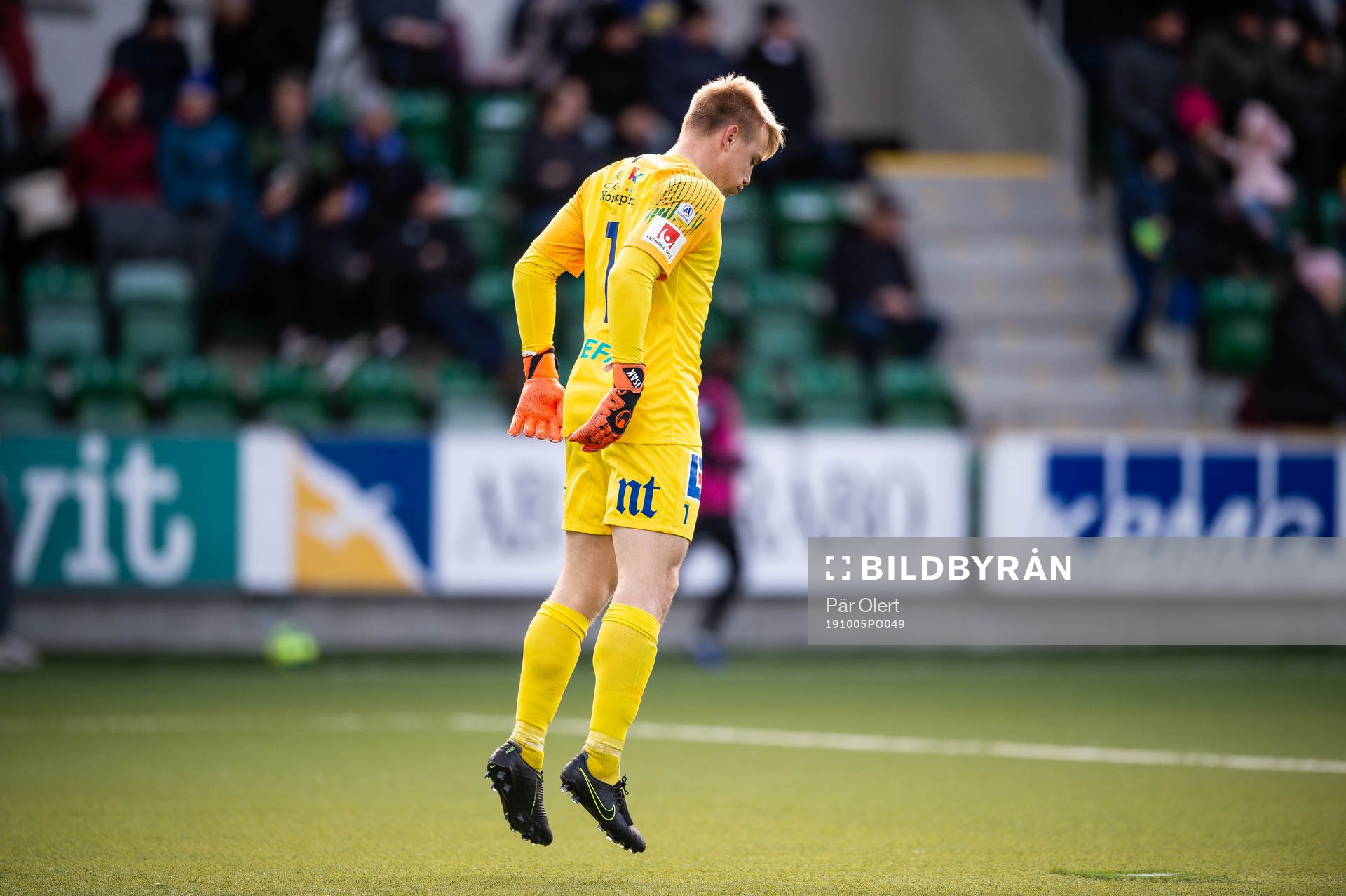 IFK Norrköpings målvakt Isak Pettersson