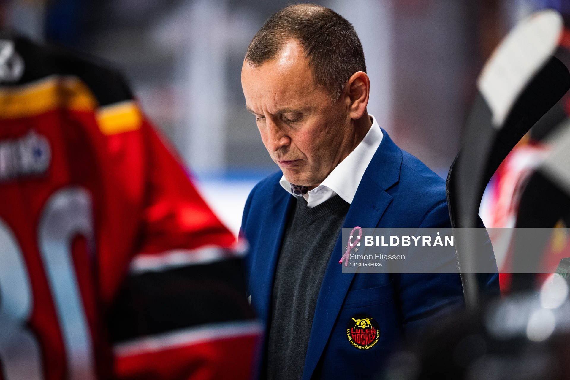 Luleås tränare Thomas Berglund
