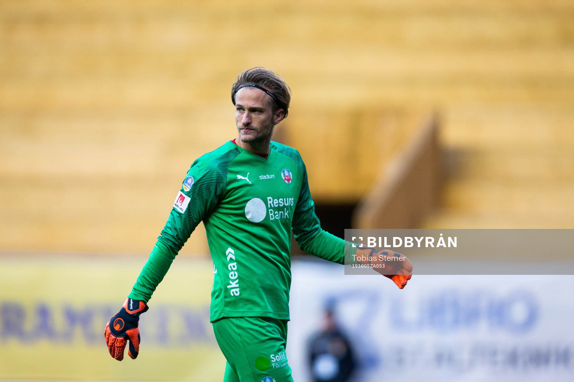 Helsingborgs målvakt Anders Lindegaard