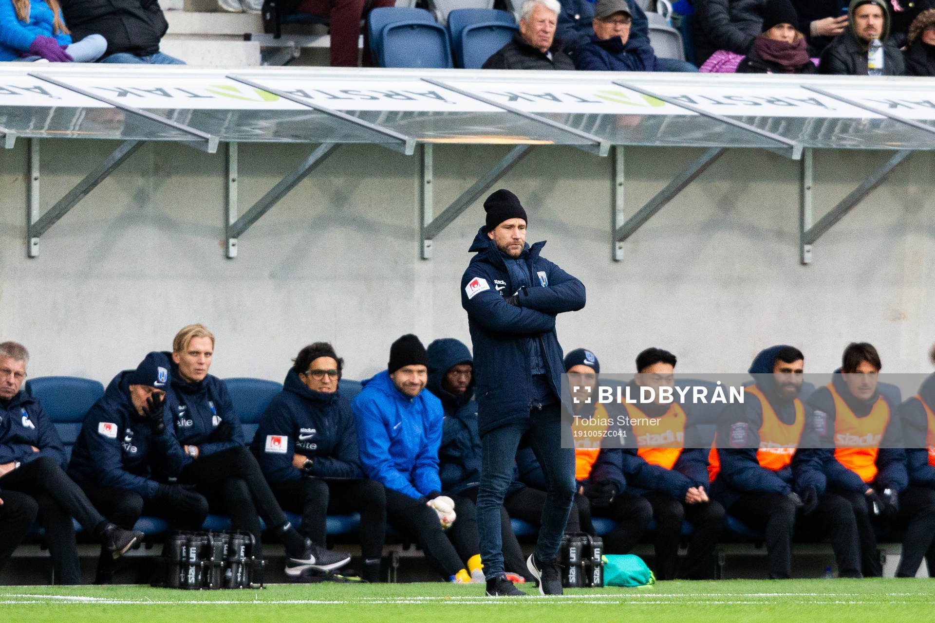 Sirius tränare Henrik Rydström