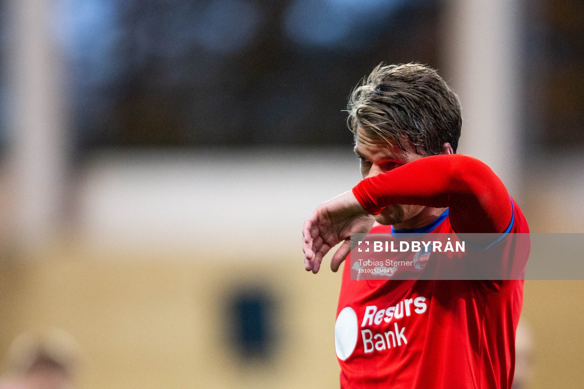 Helsingborgs Fredrik Liverstam deppar