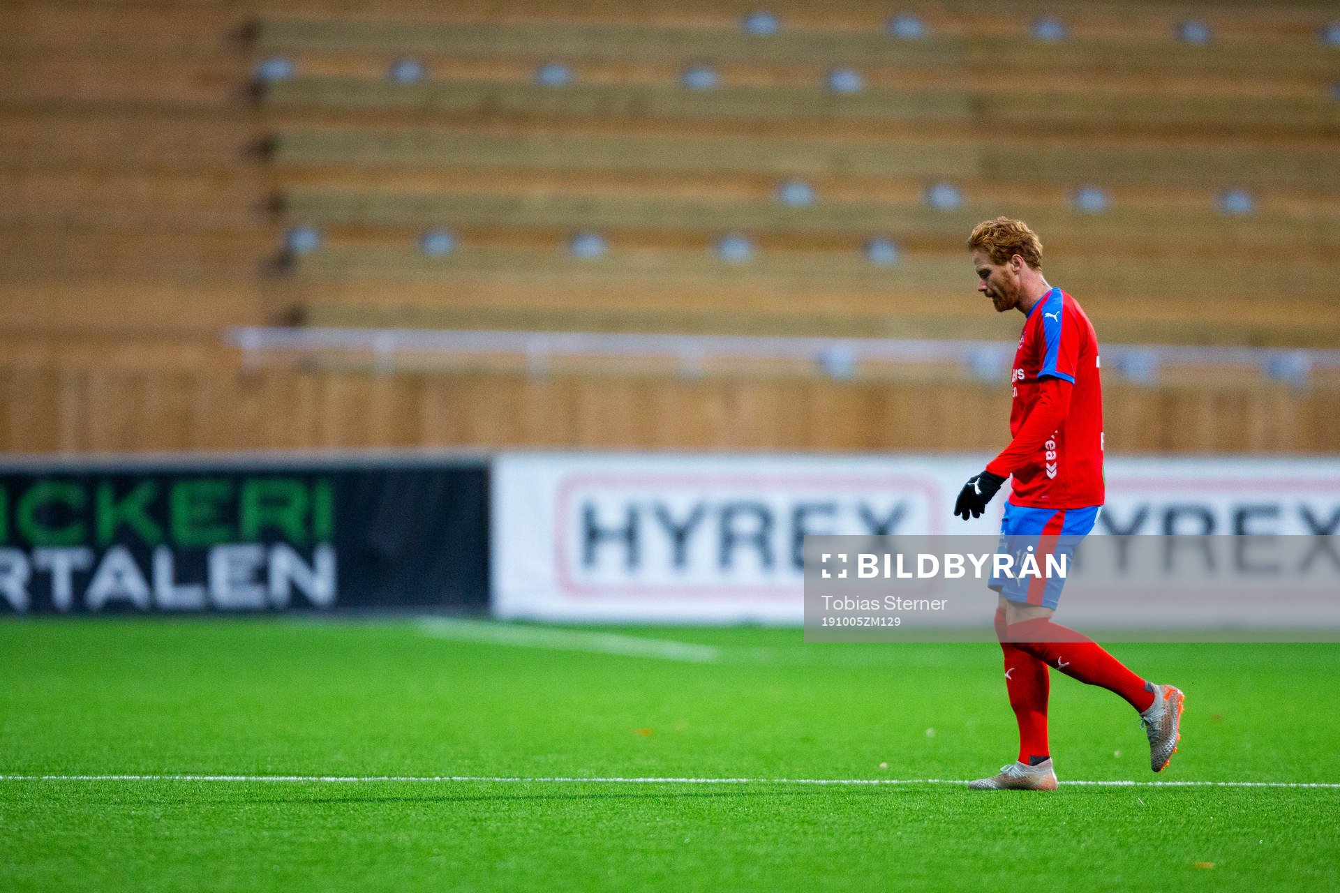 Helsingborgs Alexander Farnerud deppar