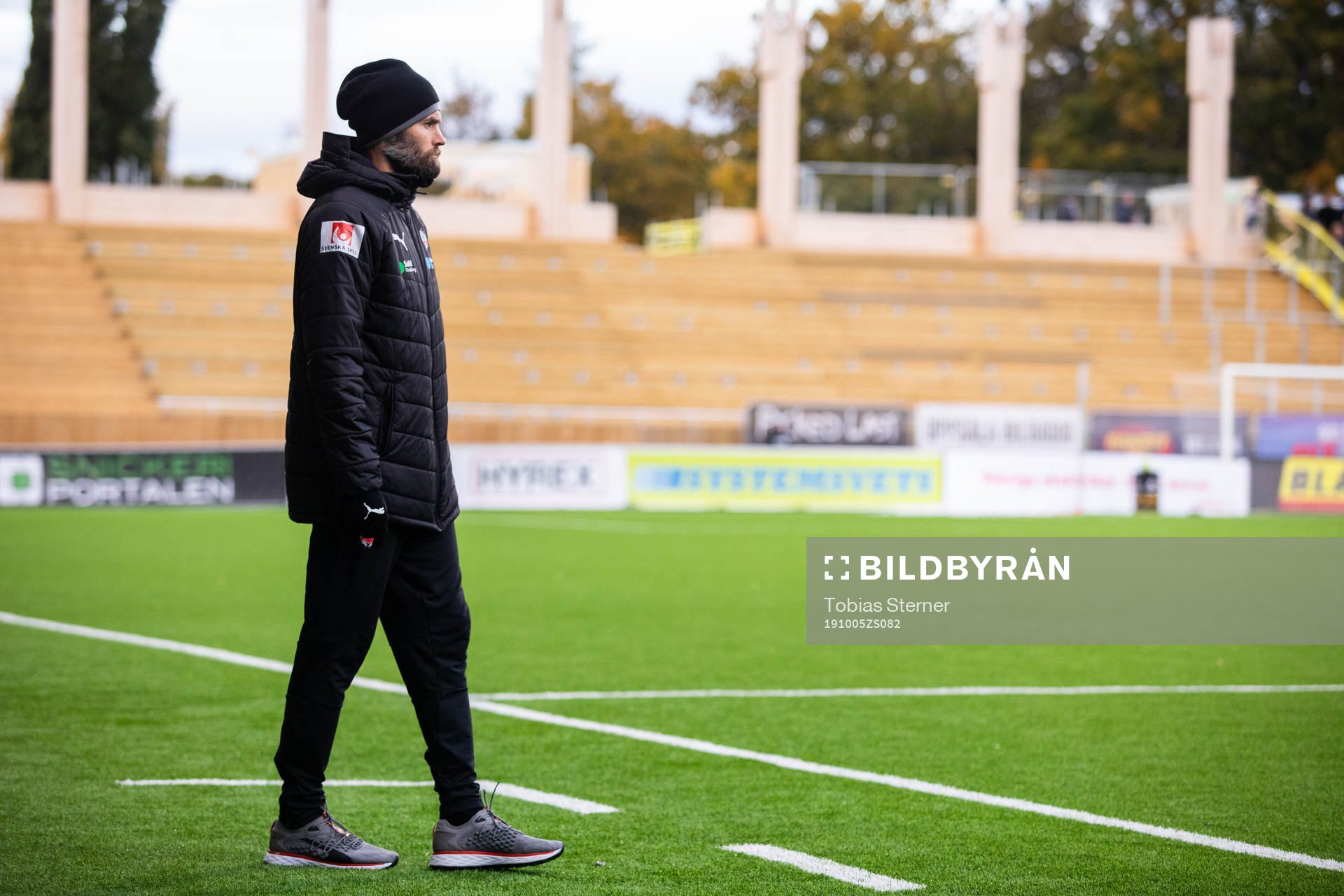 Helsingborgs tränare Olof Mellberg