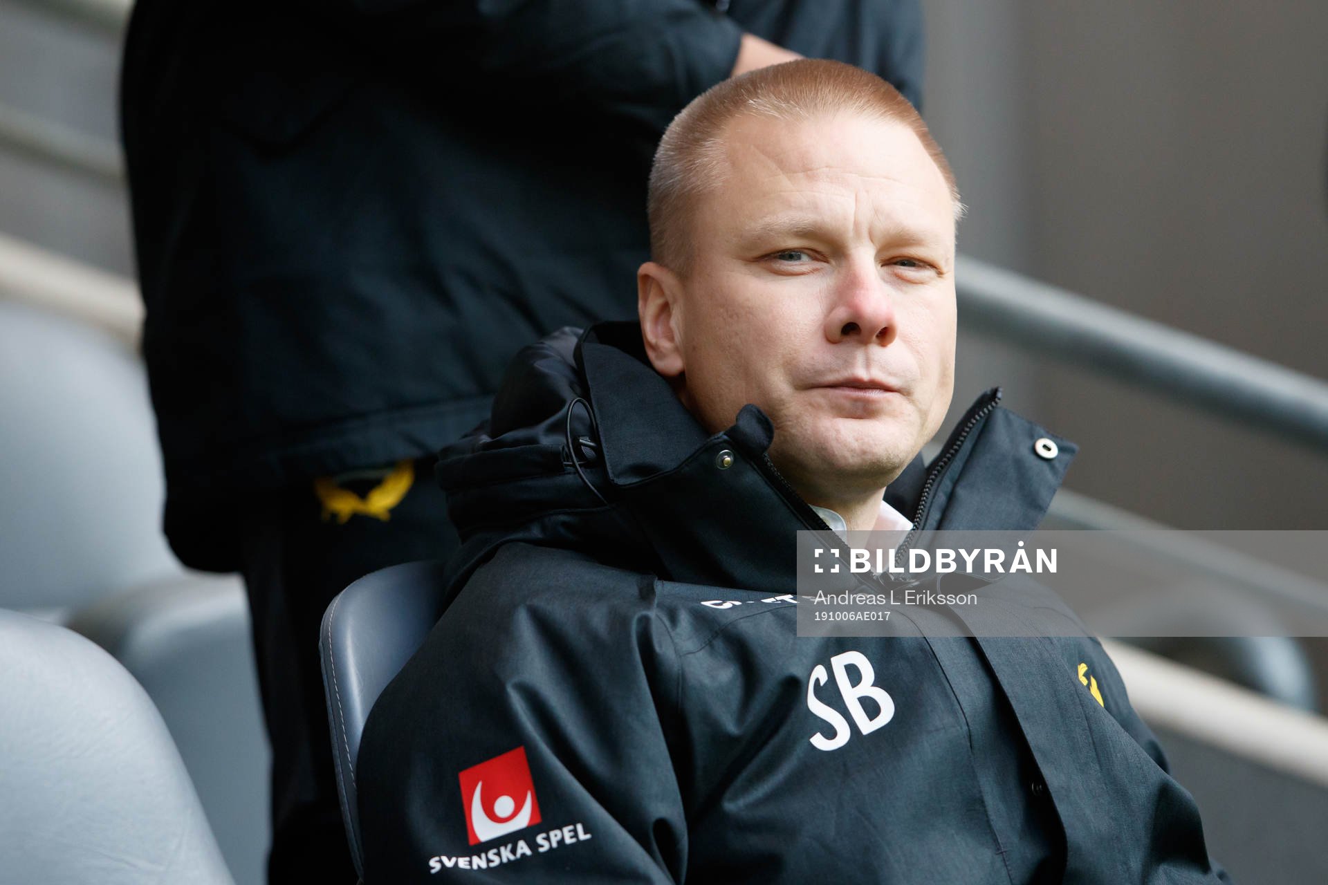 Hammarbys tränare Stefan Billborn