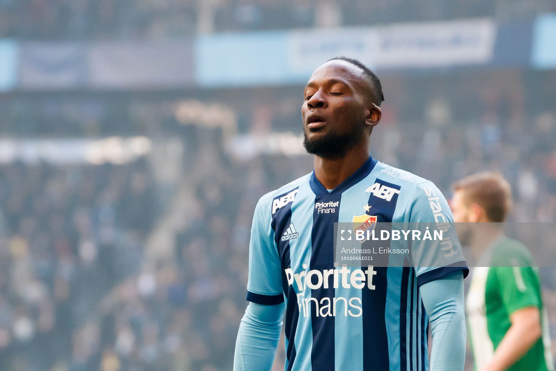 Djurgårdens Mohamed Buya Turay deppar