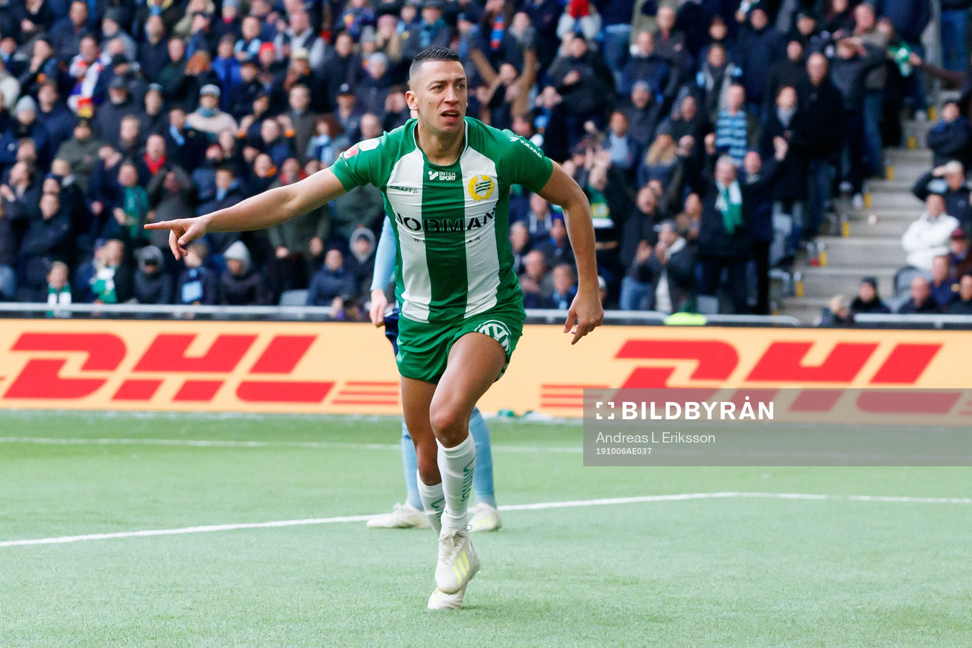Hammarbys Nikola Djurdjic jublar