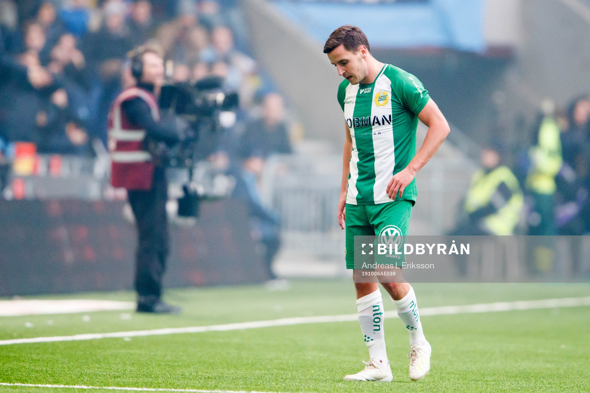 Hammarbys Jeppe Andersen deppar