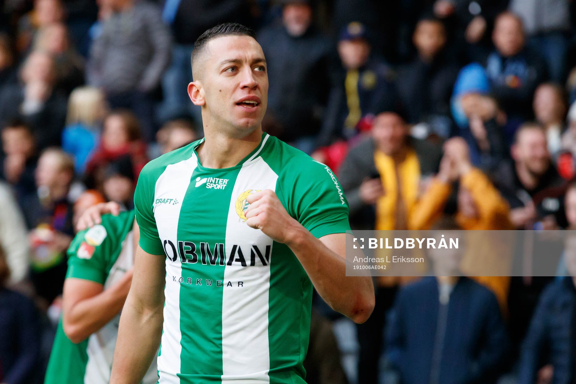 Hammarbys Nikola Djurdjic jublar
