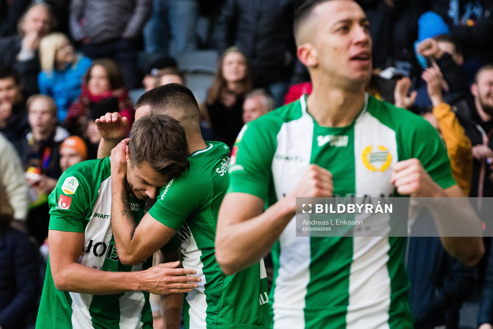 Hammarbys Alexander Kacaniklic jublar