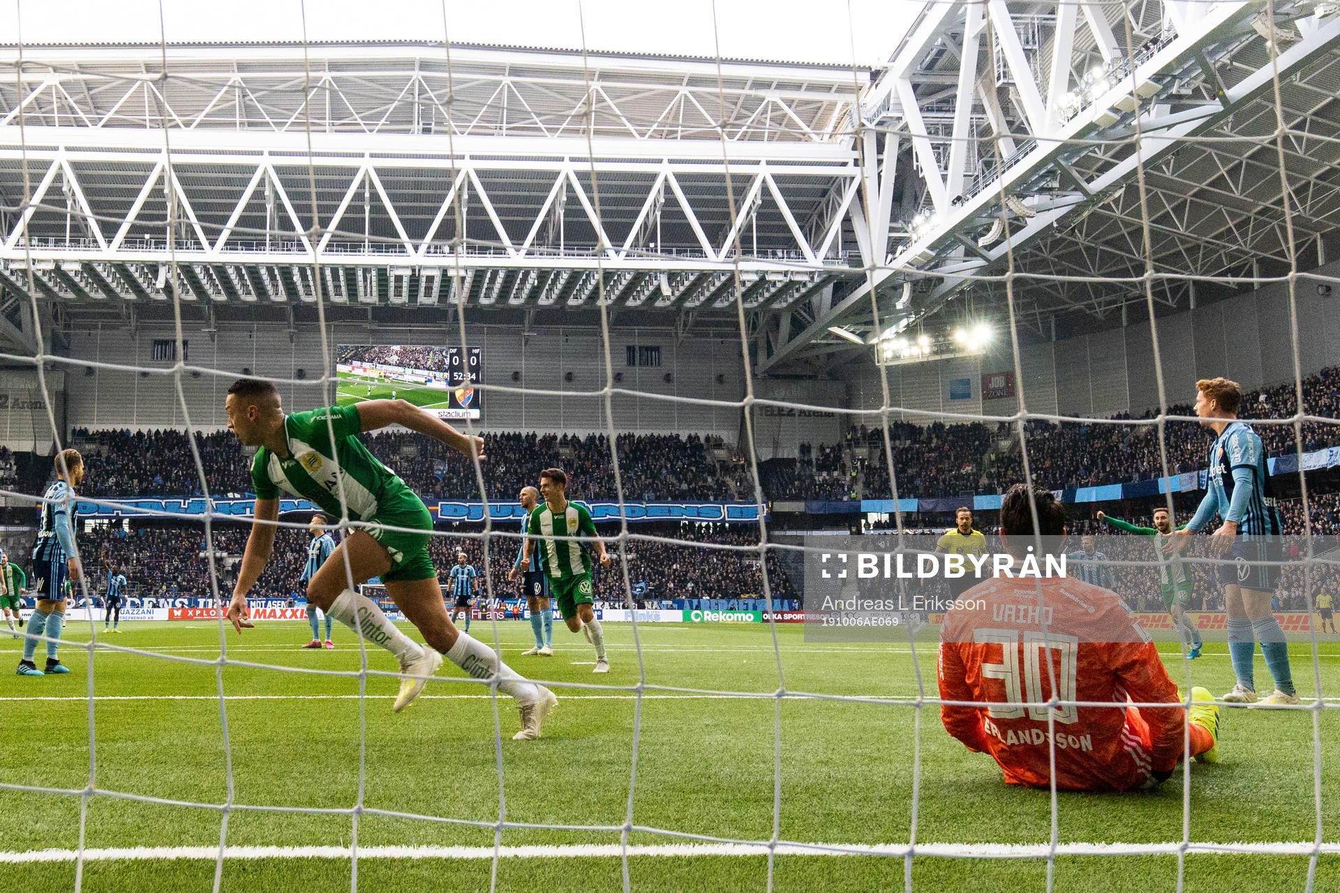 Hammarbys Nikola Djurdjic jublar