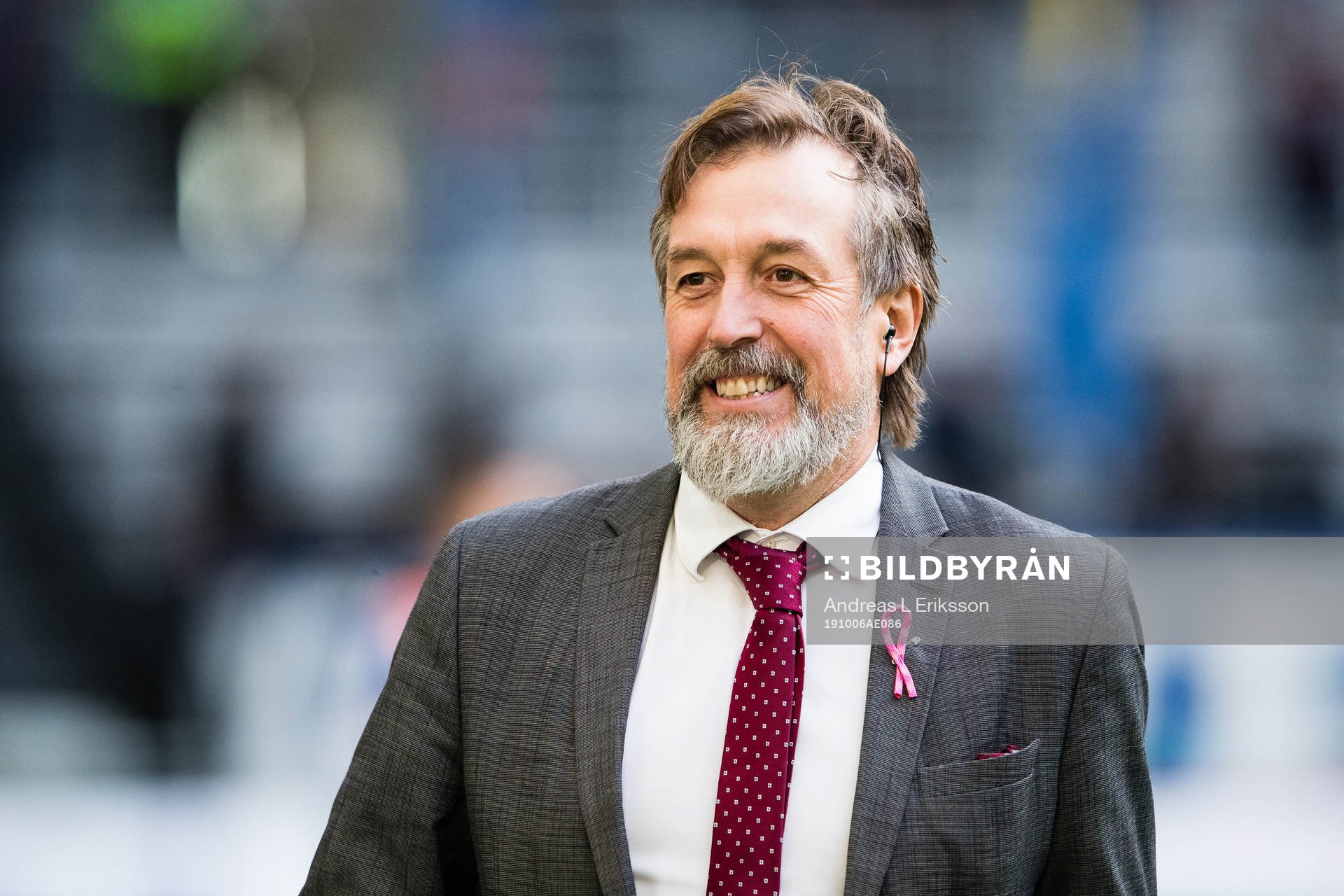 Åke Unger, Cmore, innan fotbollsmatchen i Allsvenskan