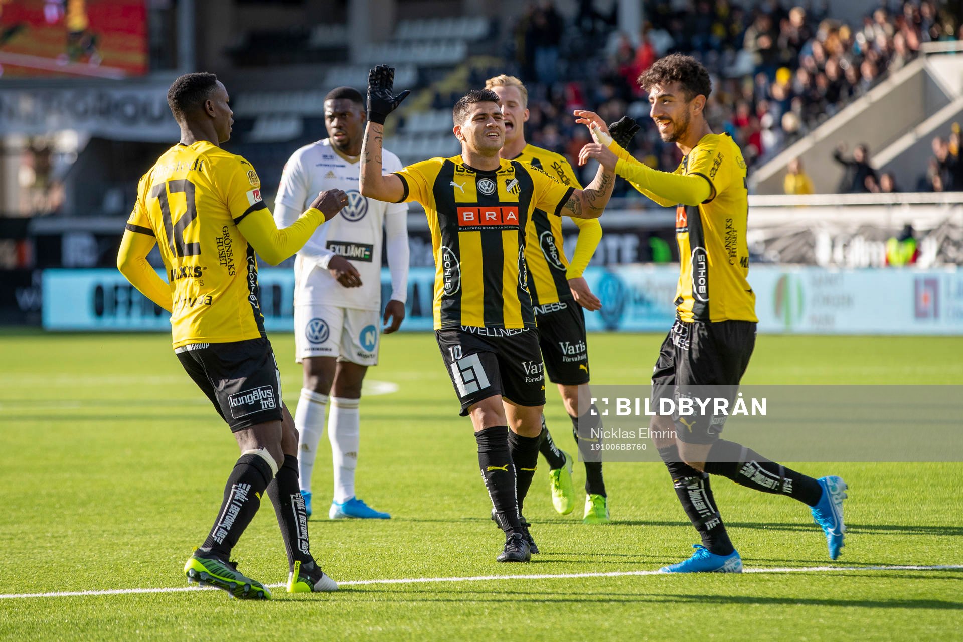 Häckens Daleho Irandust, Paulinho och Godswill Ekpolo