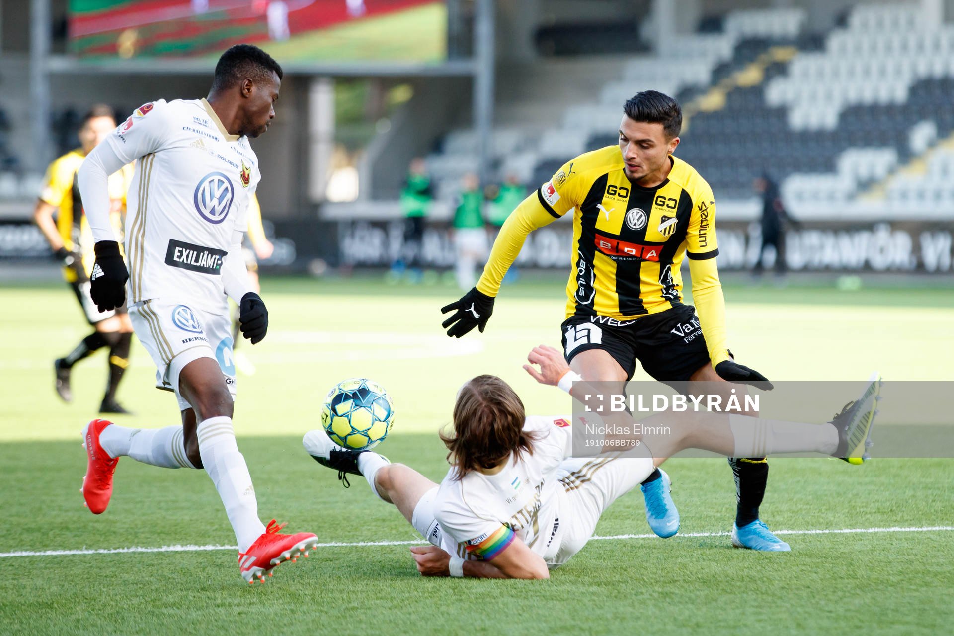 Häckens Ahmed Yasin mot Östersunds Tom Pettersson och