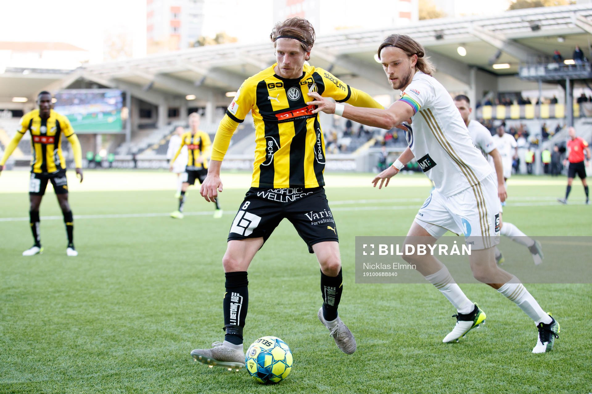 Häckens Erik Friberg och Östersunds Tom Pettersson