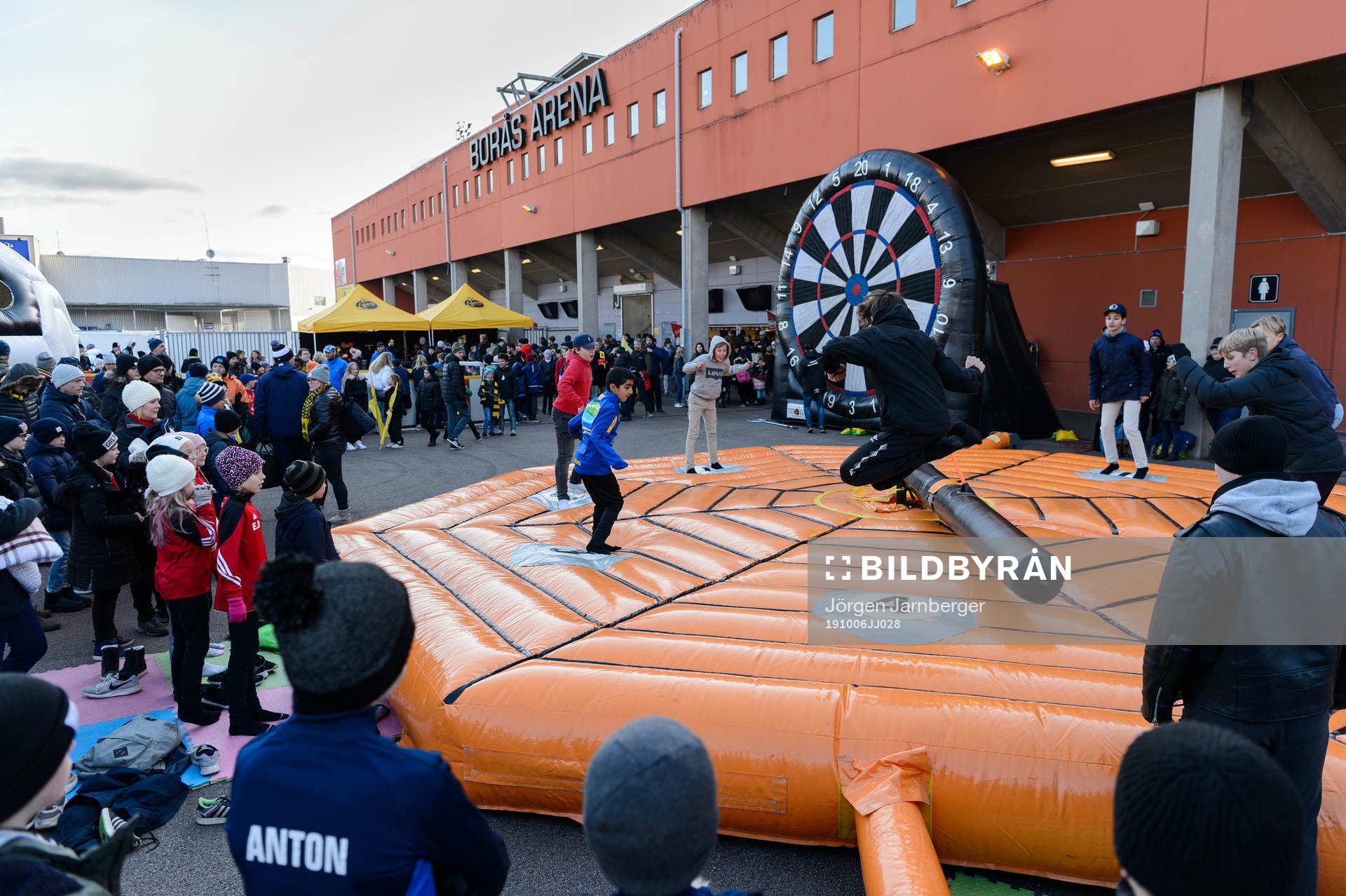 Ungdomsaktiviteter på arenan