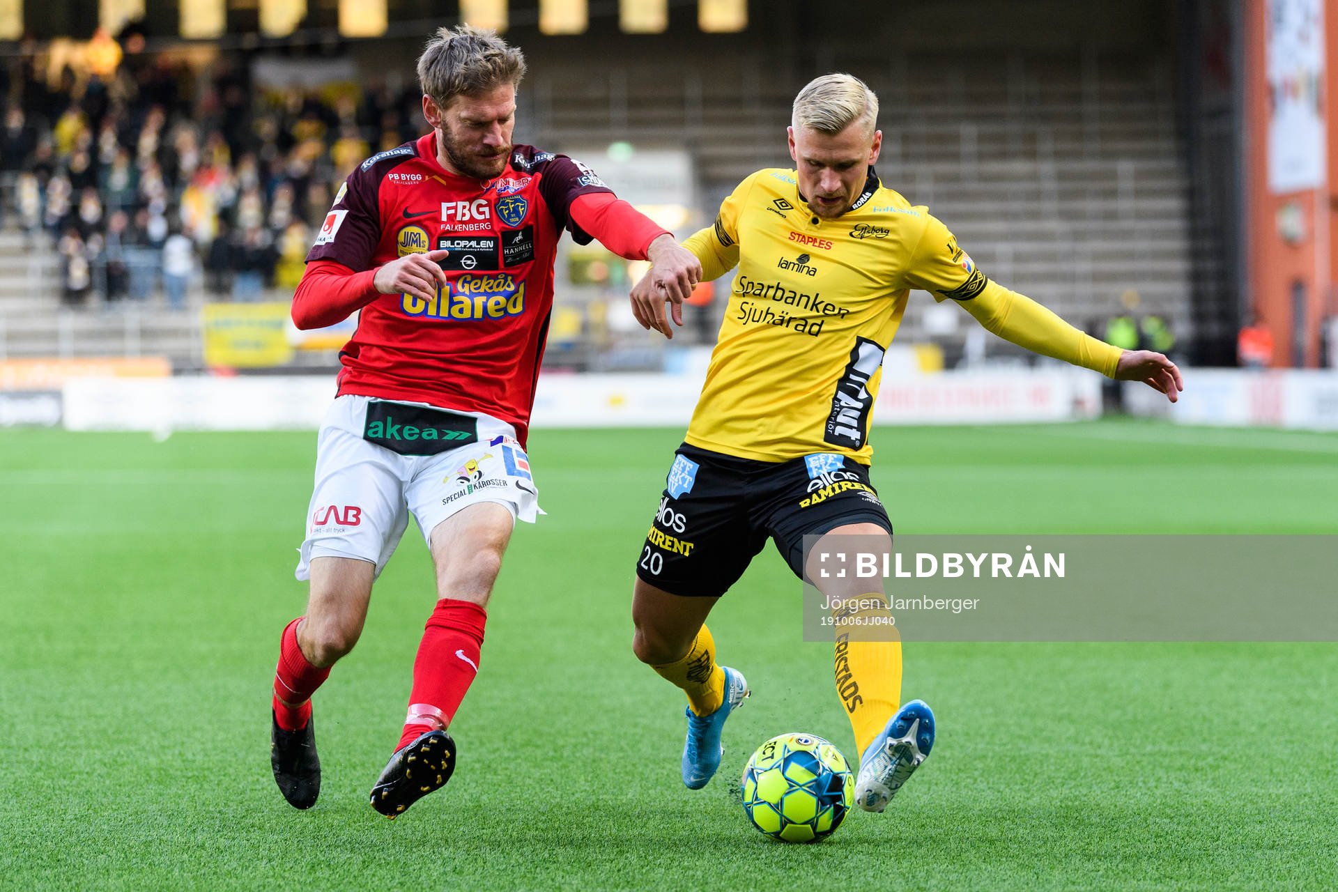 Elfsborgs Simon Strand och Falkenbergs Karl Söderström