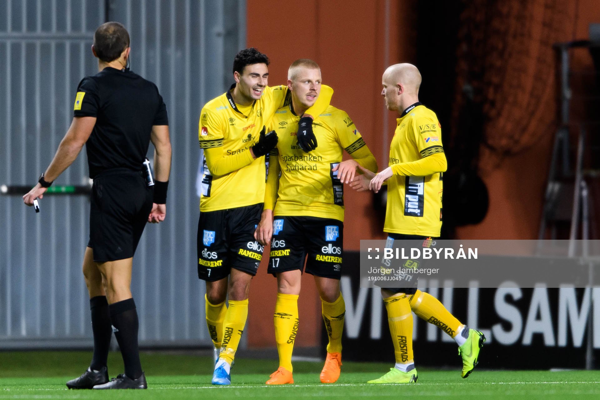 Elfsborgs Deniz Hümmet,  Per Frick och Simon Lundevall