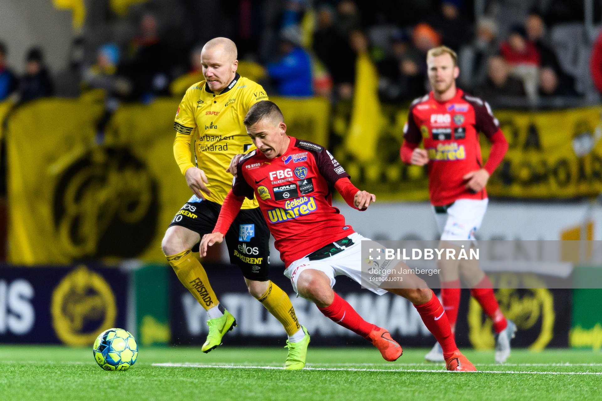 Falkenbergs John Björkengren och Elfsborgs Simon Lundevall