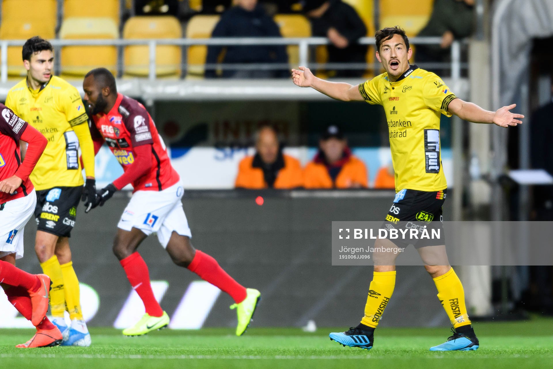 Elfsborgs Stefan Ishizaki reagerar