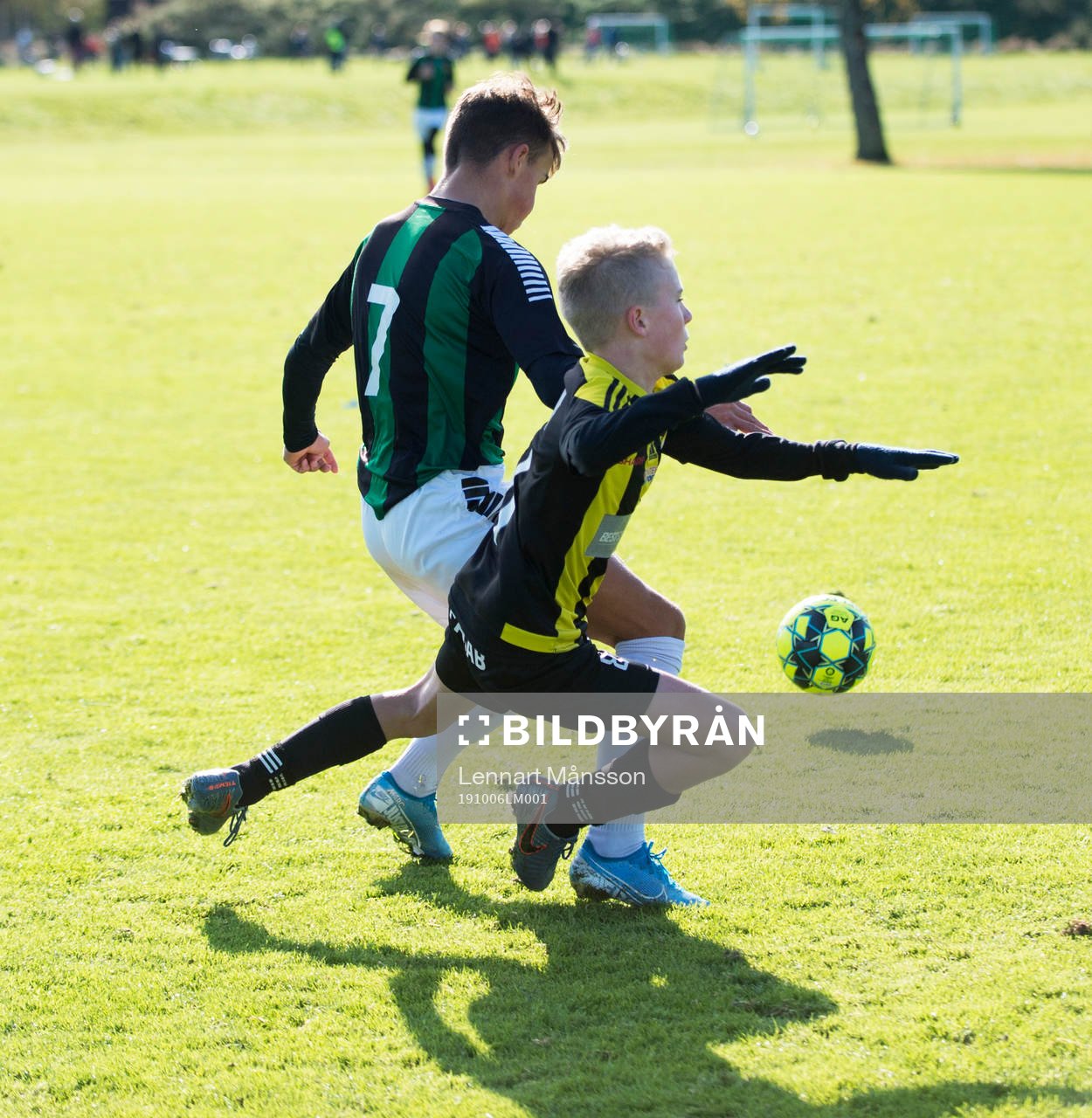 i matchen för pojkar födda 2006 mellan IFK Hässleholm