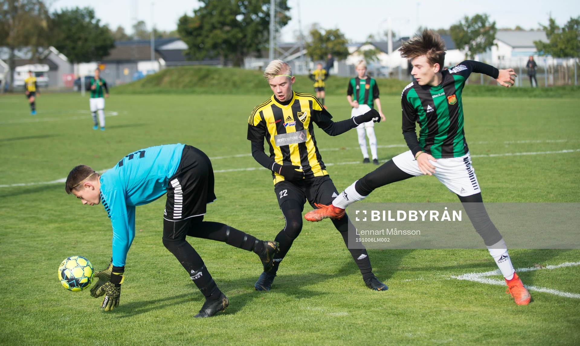 i matchen för pojkar födda 2006 mellan IFK Hässleholm