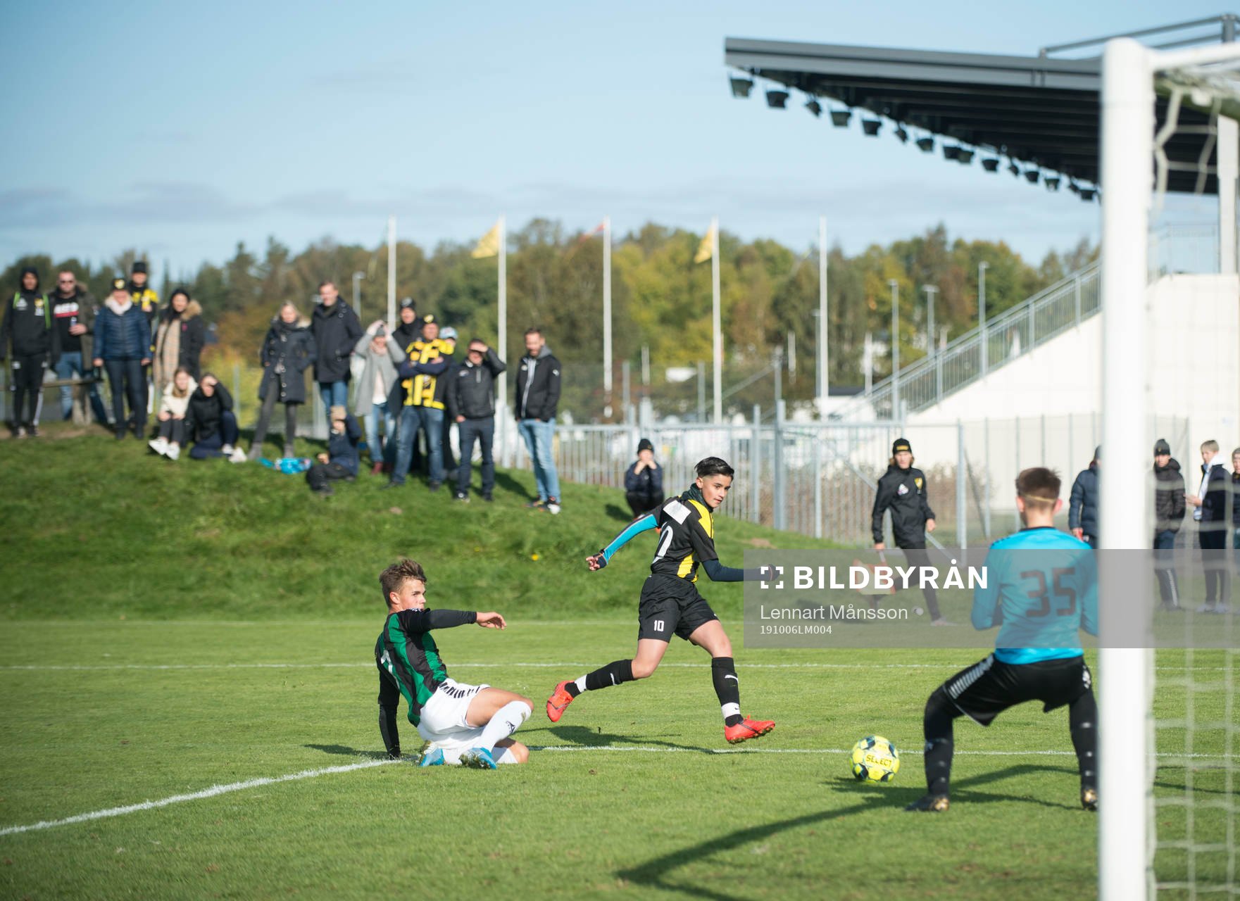 i matchen för pojkar födda 2006 mellan IFK Hässleholm