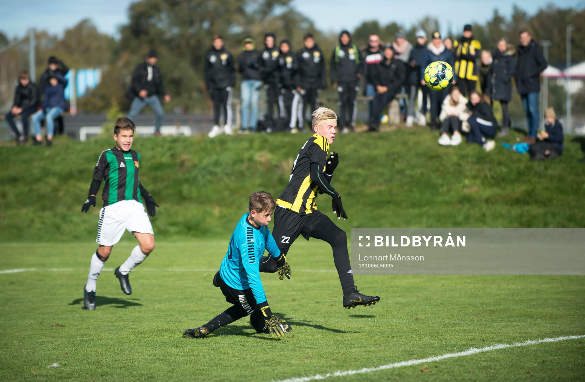 i matchen för pojkar födda 2006 mellan IFK Hässleholm