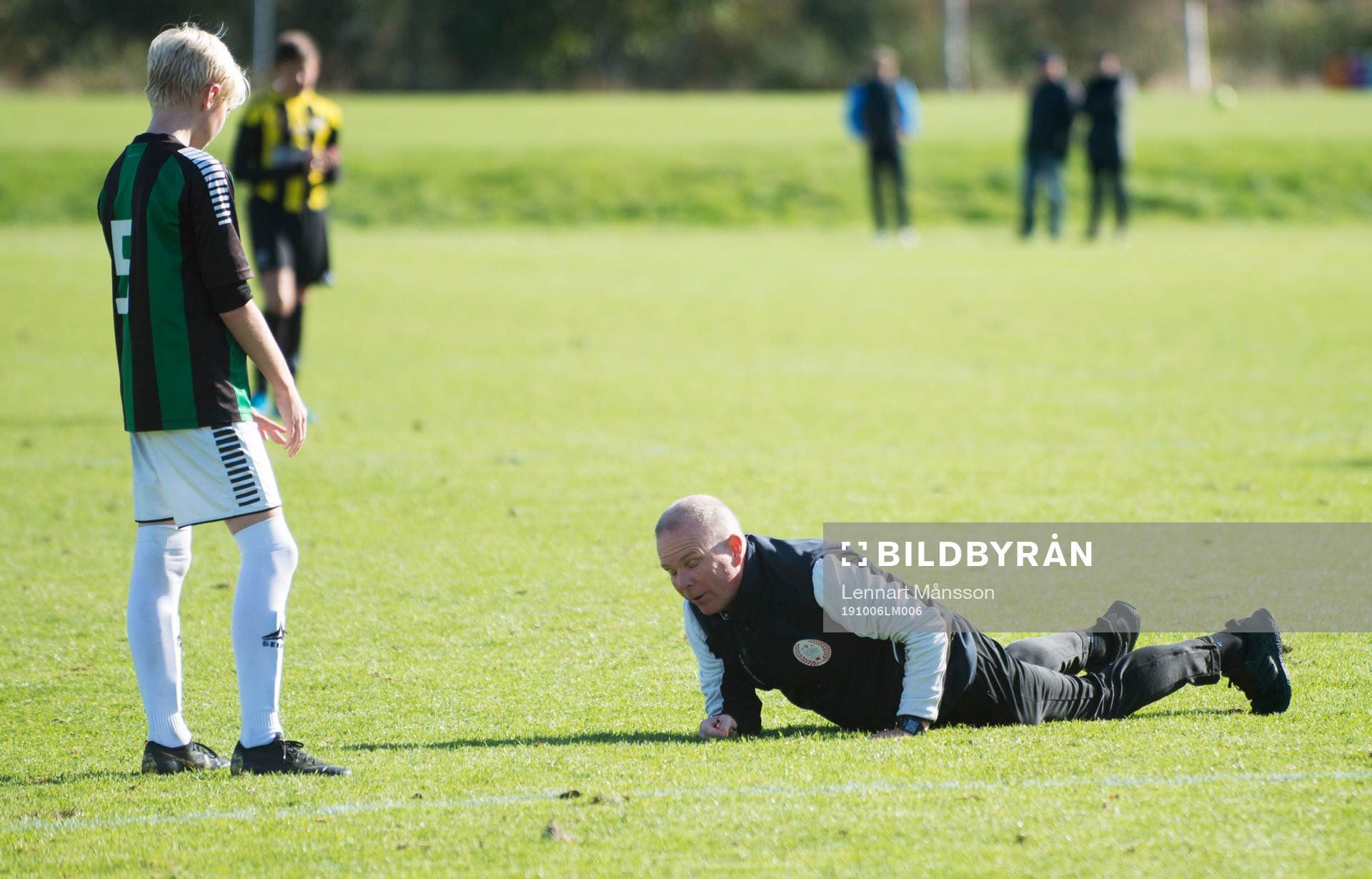 i matchen för pojkar födda 2006 mellan IFK Hässleholm
