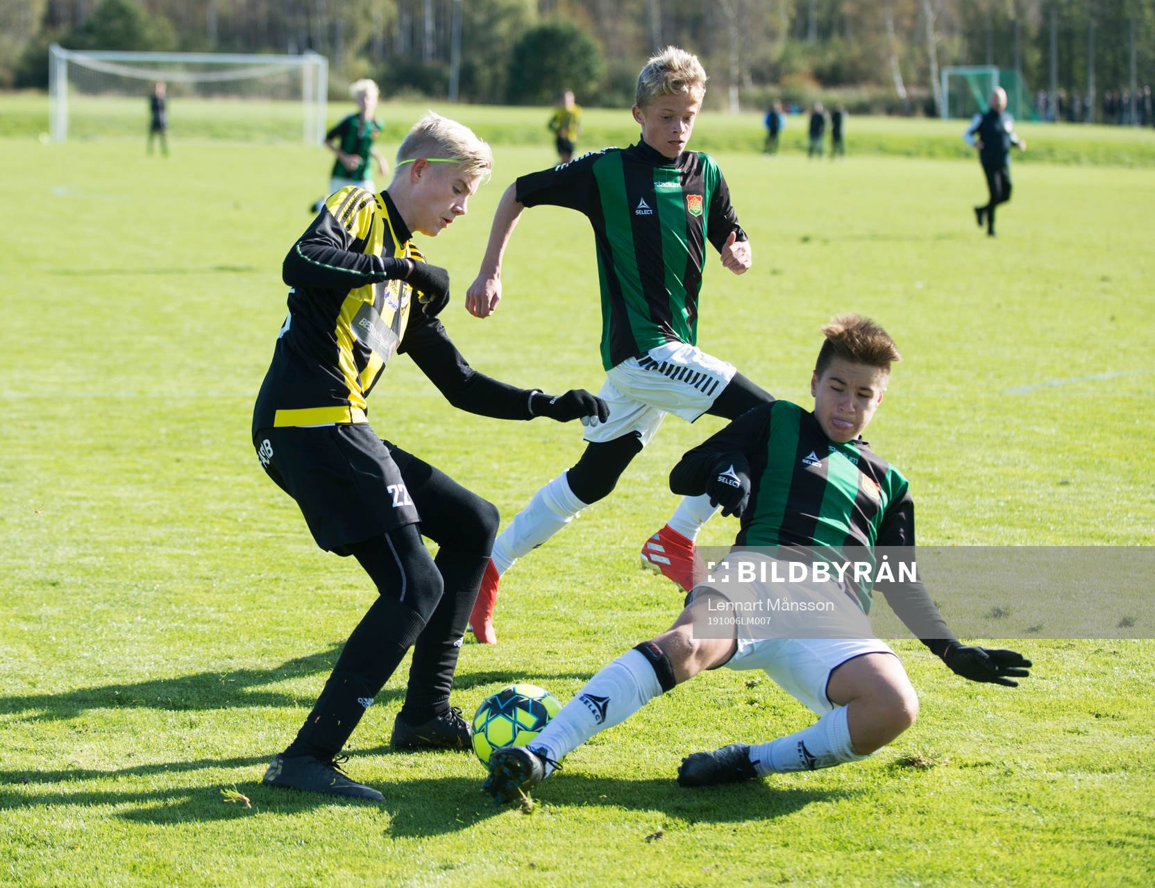 i matchen för pojkar födda 2006 mellan IFK Hässleholm