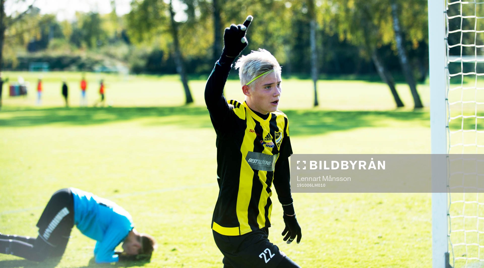 i matchen för pojkar födda 2006 mellan IFK Hässleholm