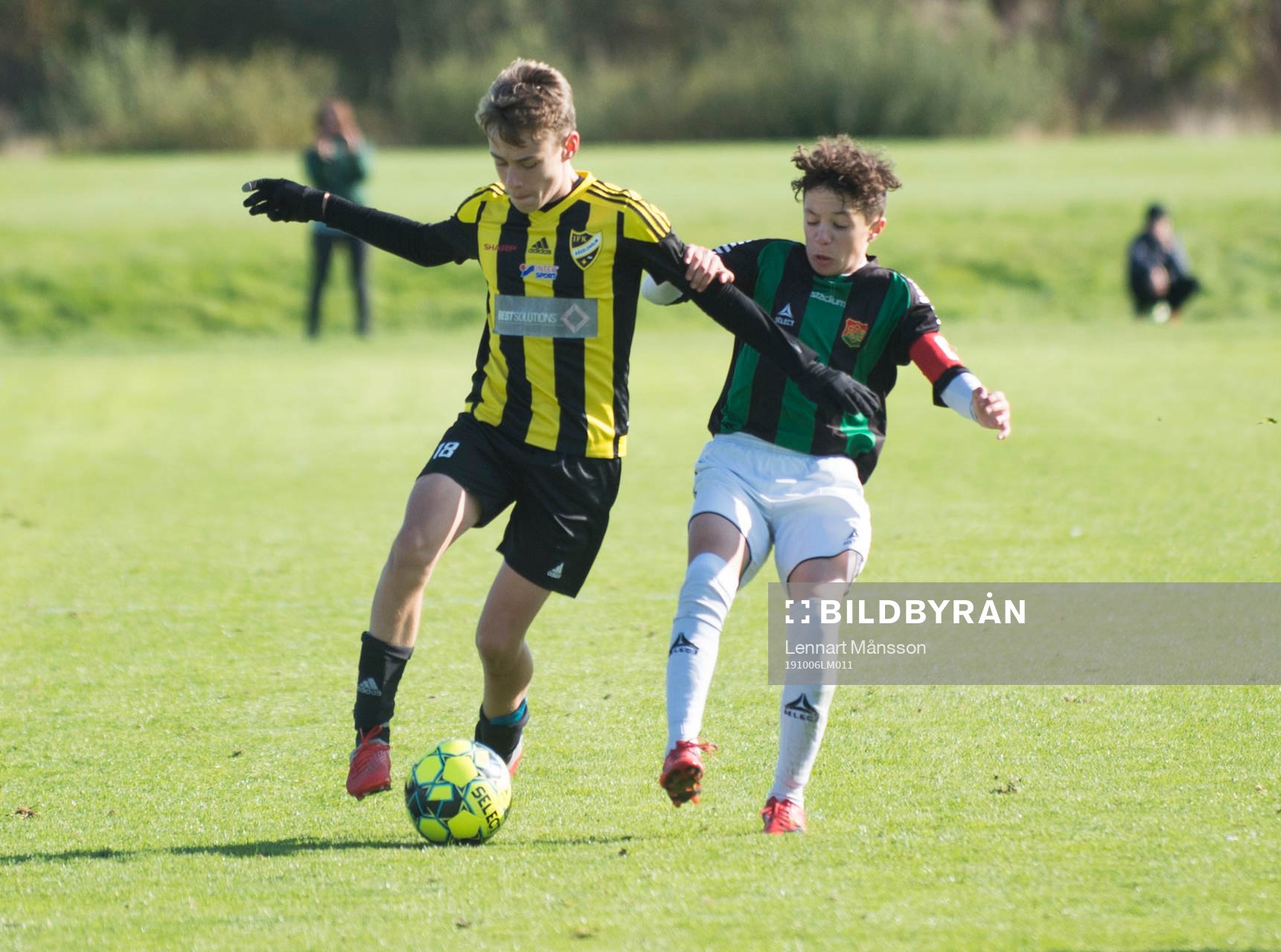 i matchen för pojkar födda 2006 mellan IFK Hässleholm