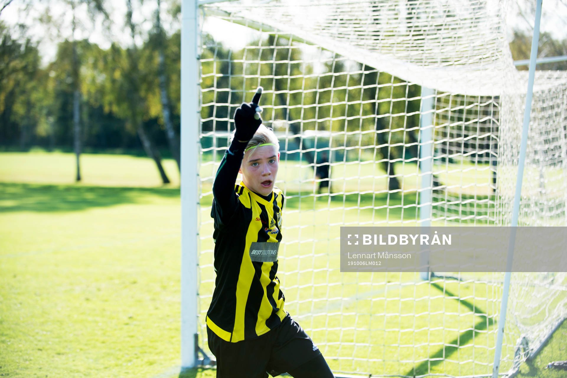 i matchen för pojkar födda 2006 mellan IFK Hässleholm