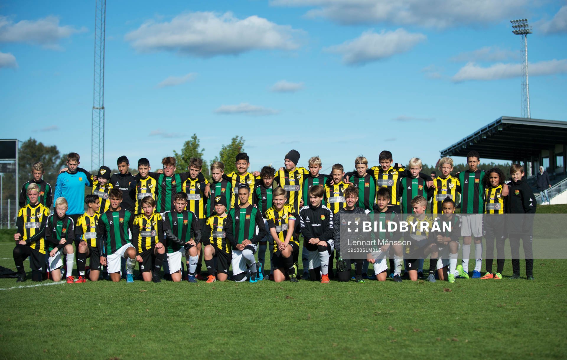 i matchen för pojkar födda 2006 mellan IFK Hässleholm